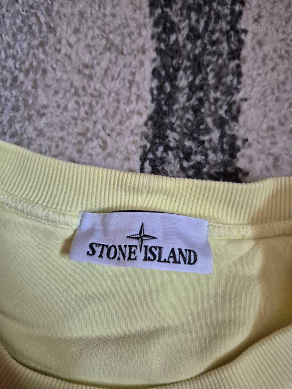 Stone Island Crewneck Light Yellow L