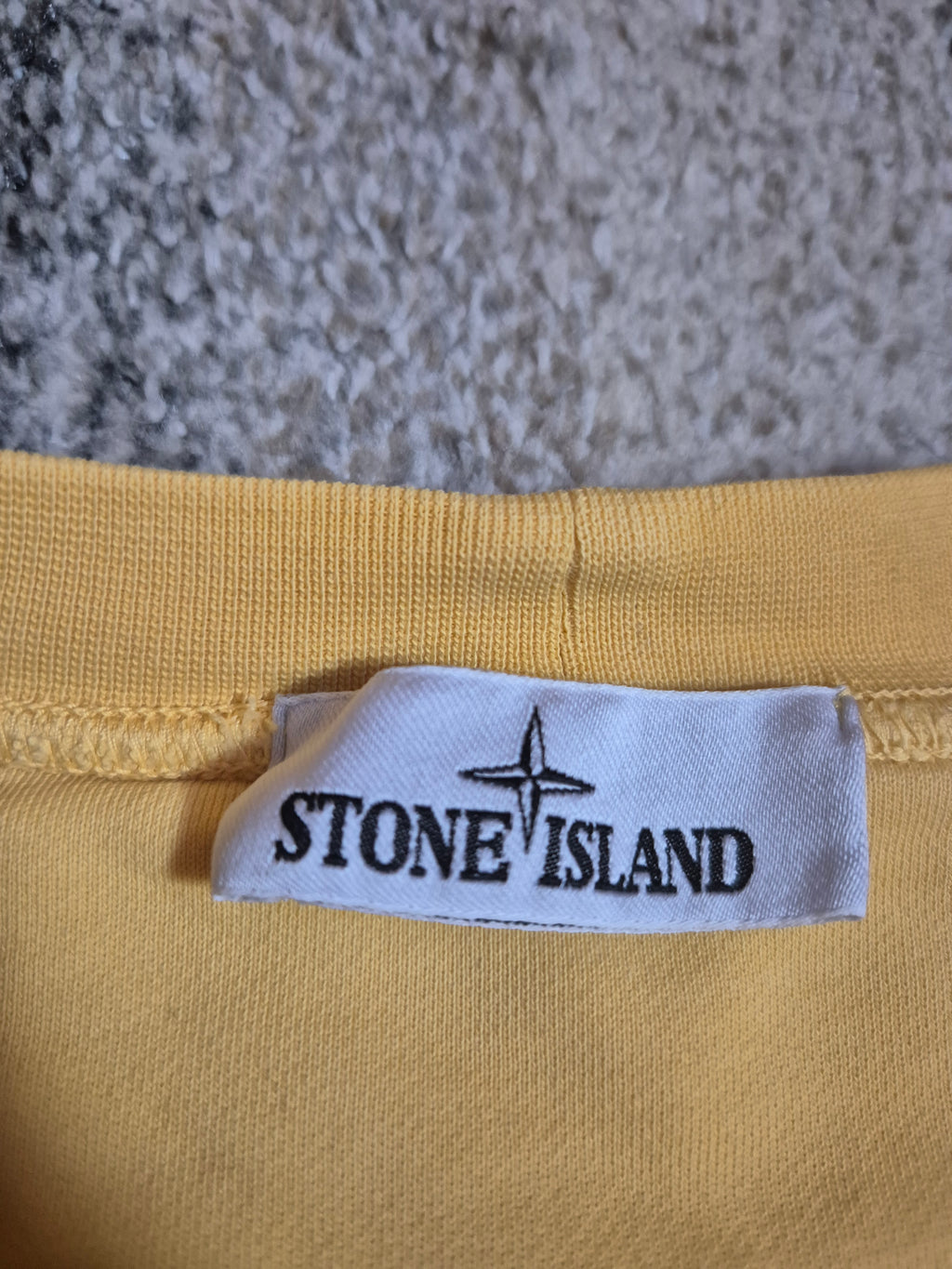 Stone Island Crewneck Yellow L