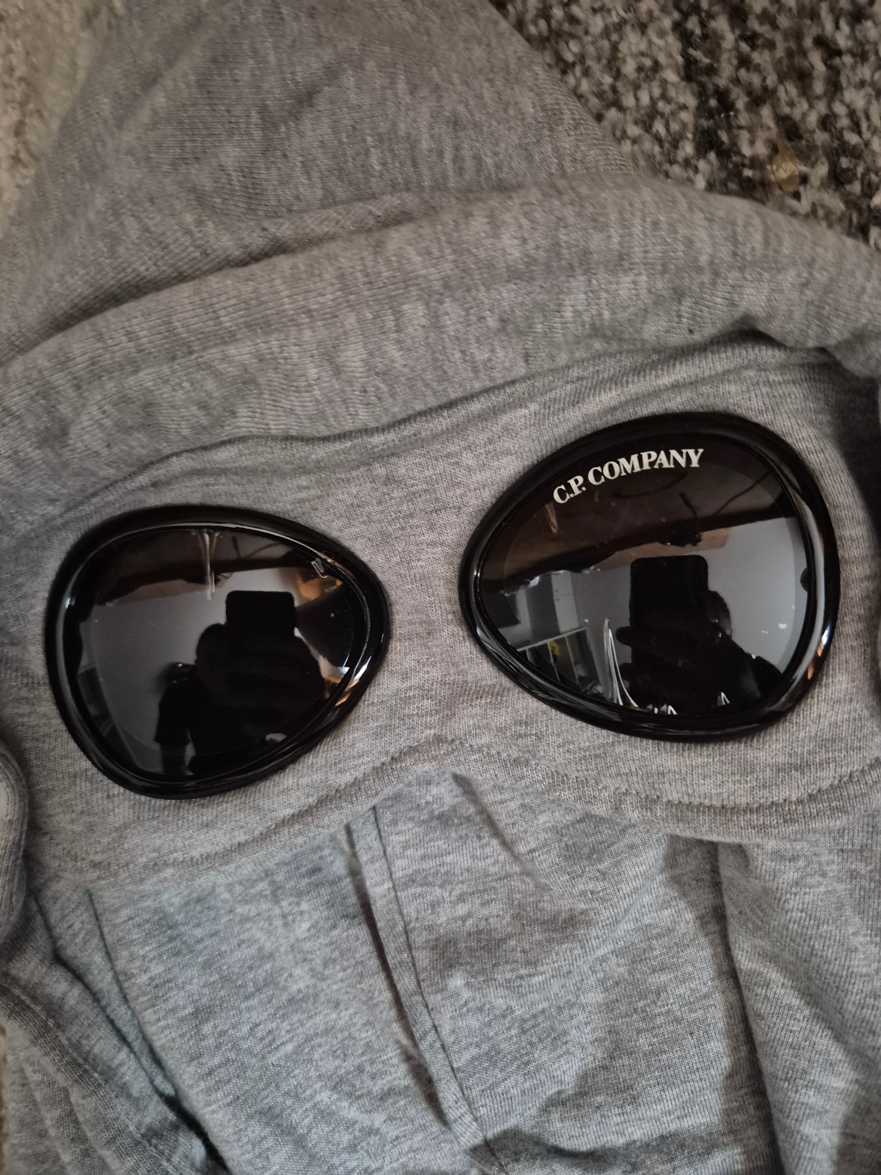 C.P. Company Grey Google Hoodie XXL