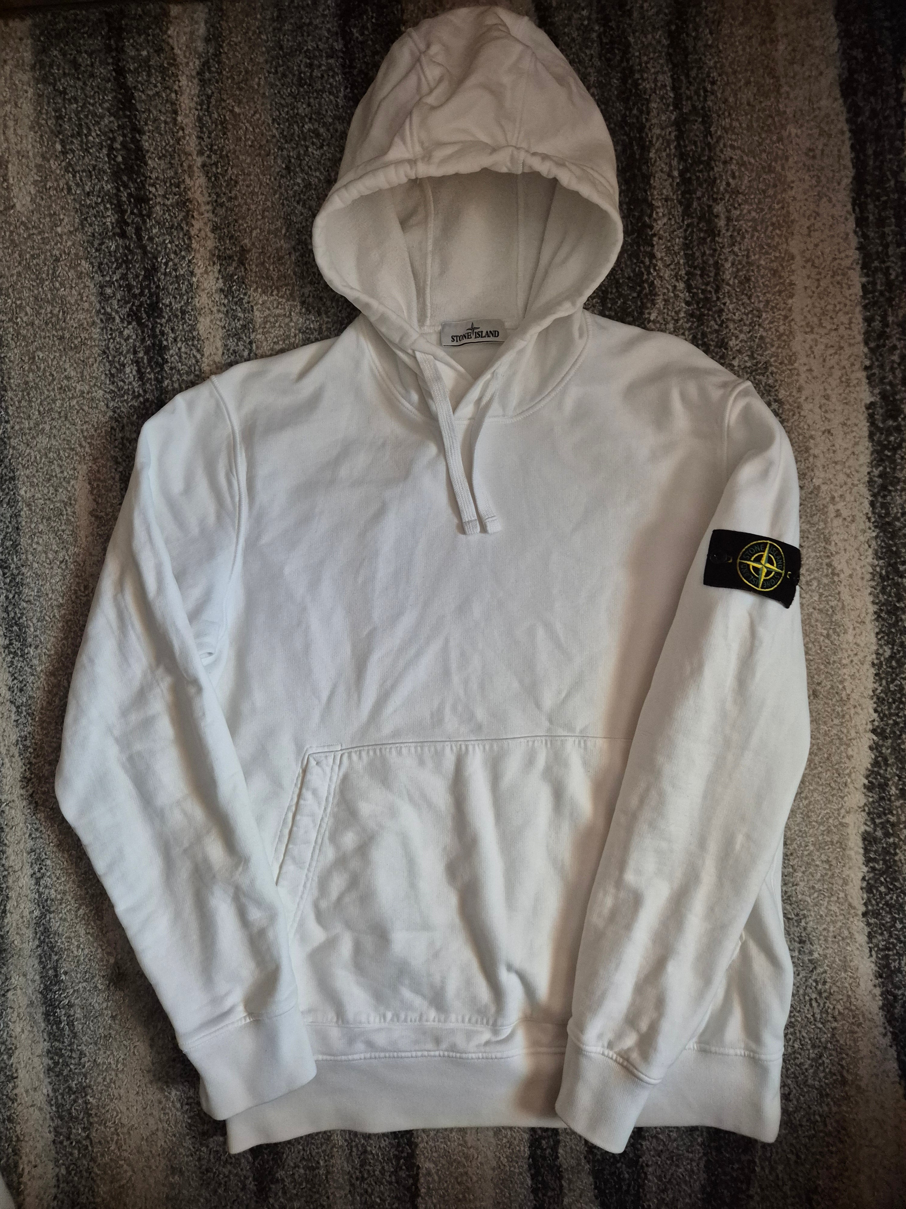 Stone Island Hoodie White XL