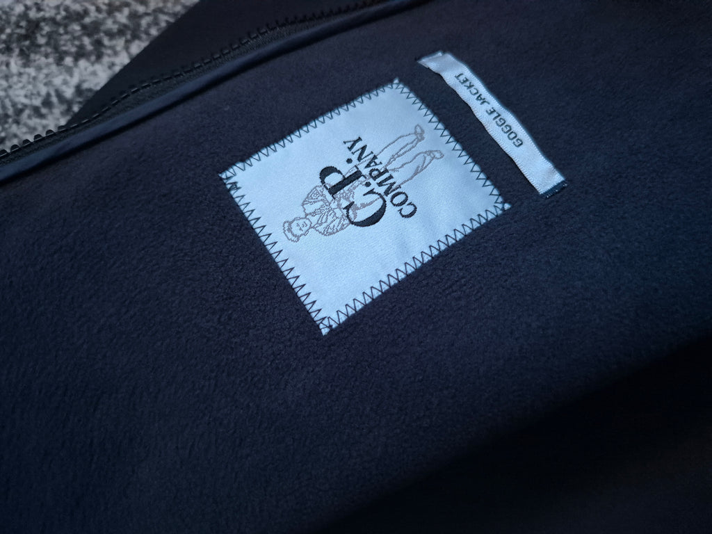 C.P. Company Google Softshell Total Eclipse XXL