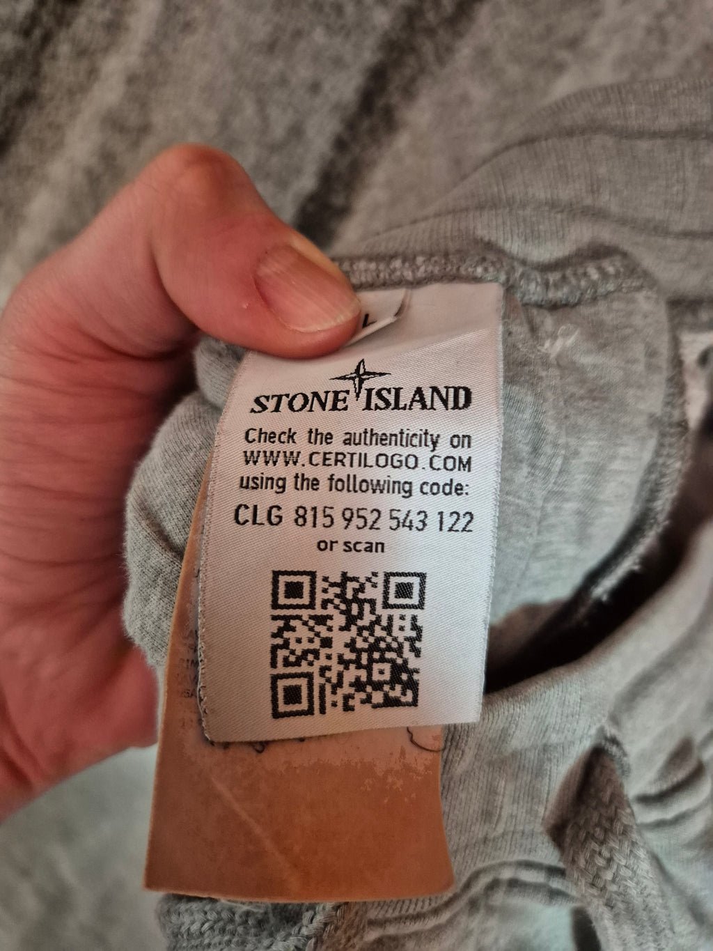 Stone Island Sweatpants Grey L
