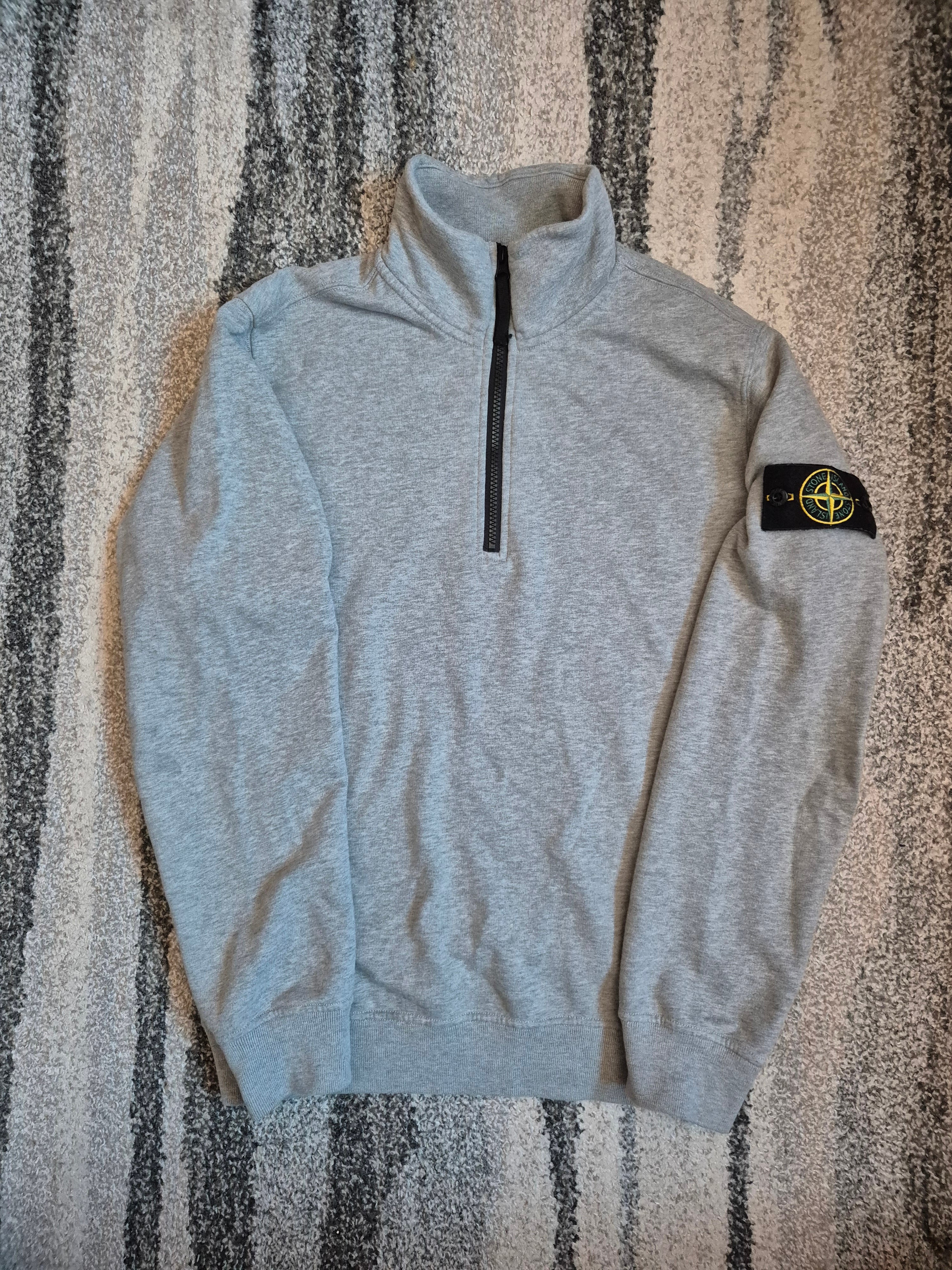 Stone Island Half-zip Grey S