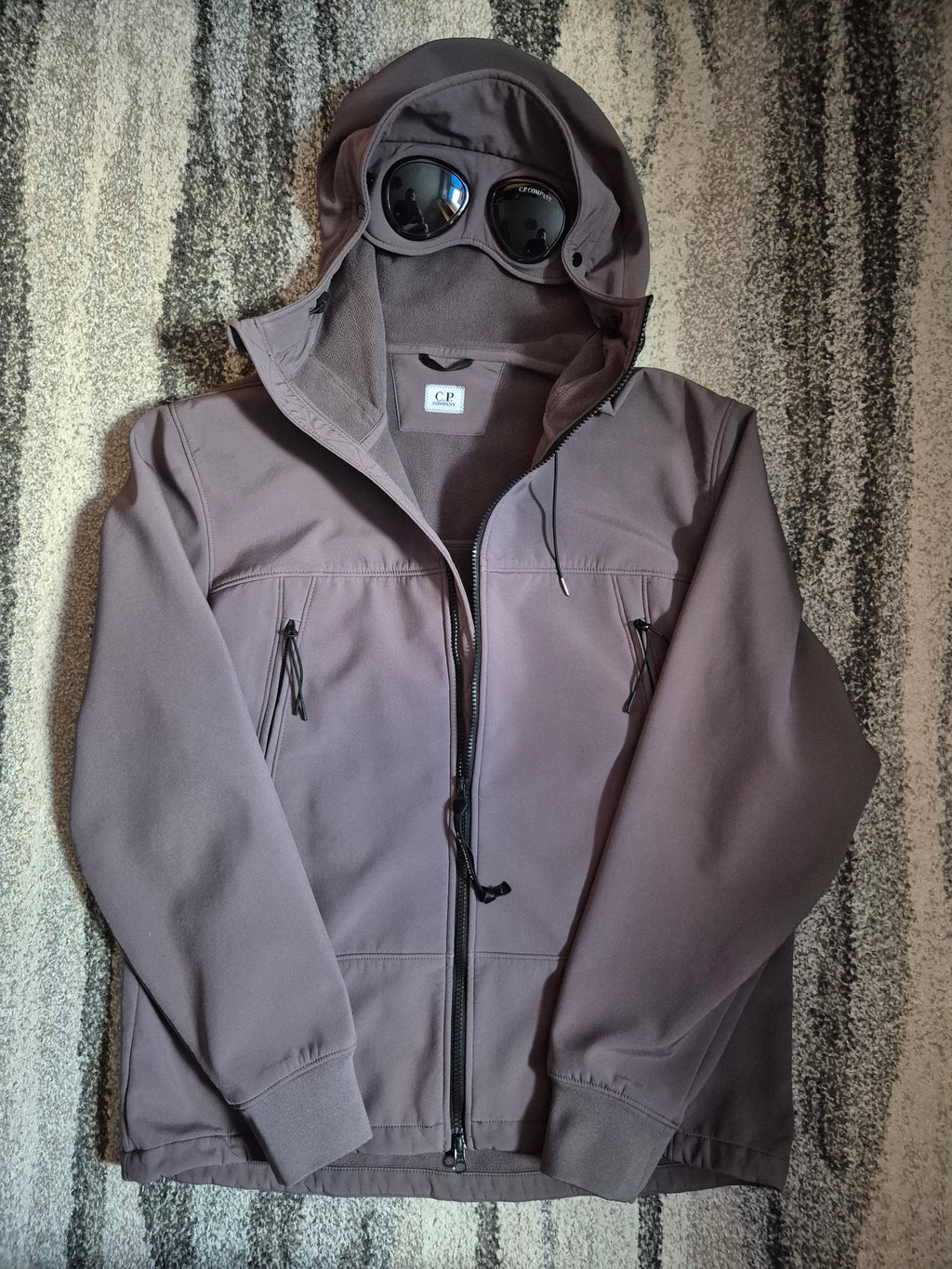 C.P. Company Goggle Softshell Brown L