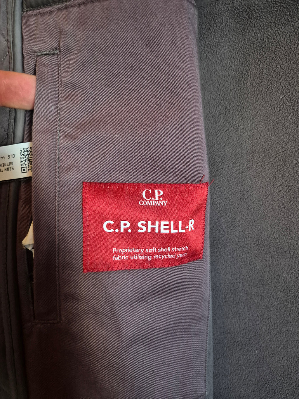 C.P. Company Goggle Softshell Brown L