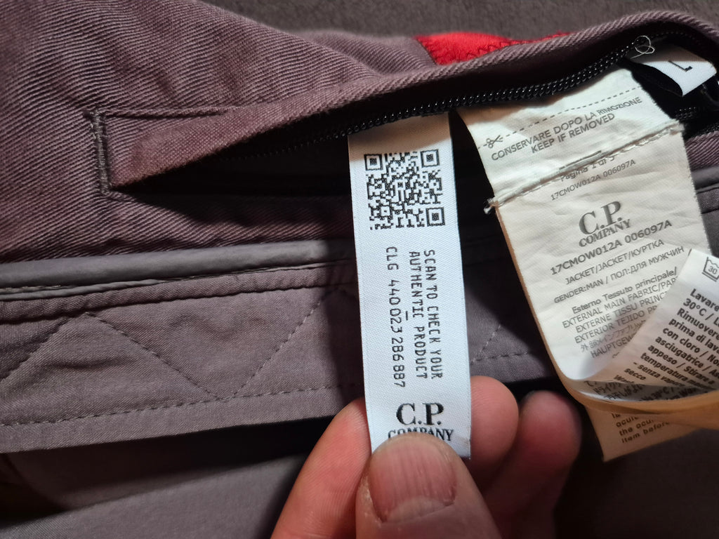 C.P. Company Goggle Softshell Brown L