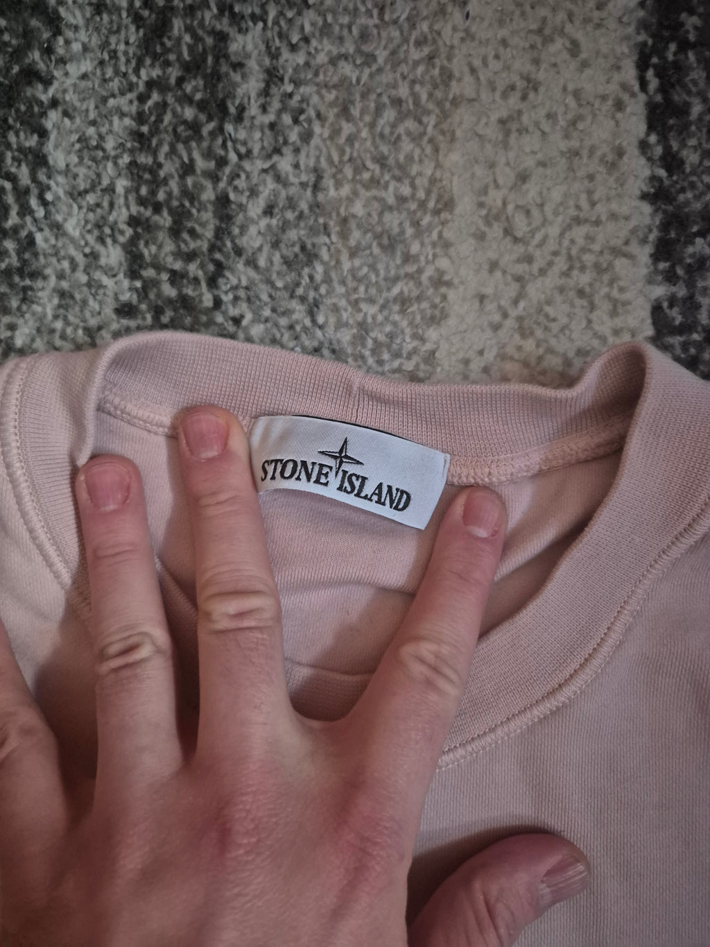 Stone Island Crewneck Rose Pink M