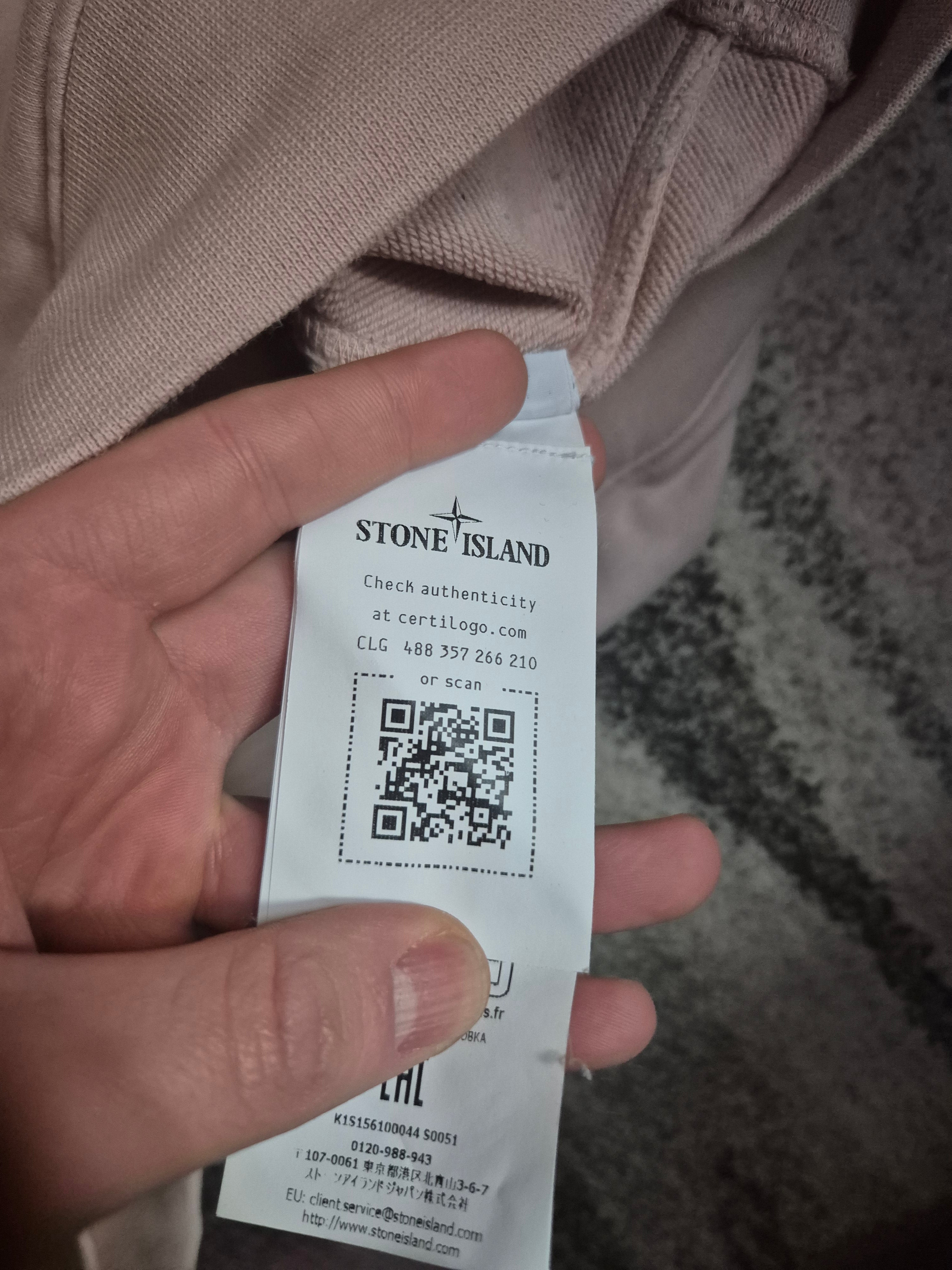 Stone Island Crewneck Rose Pink M