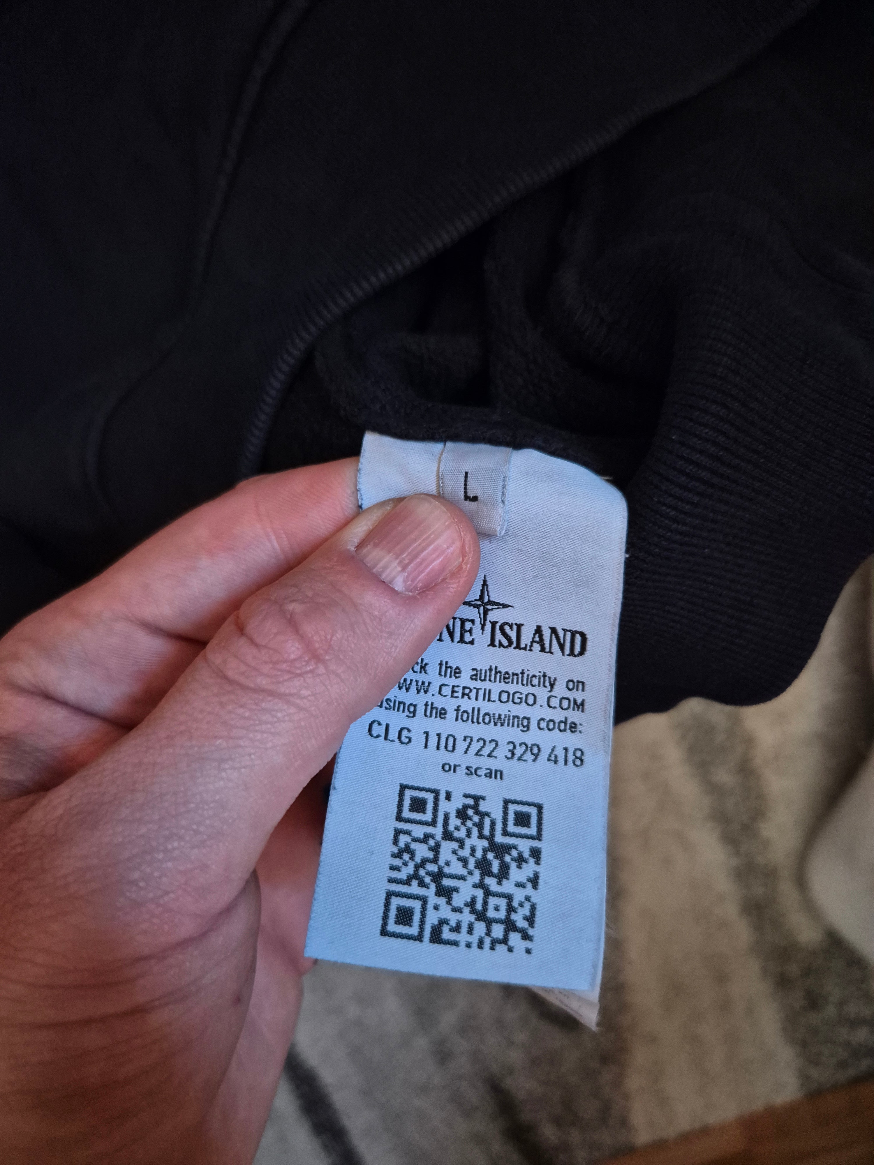 Stone Island Crewneck Black M