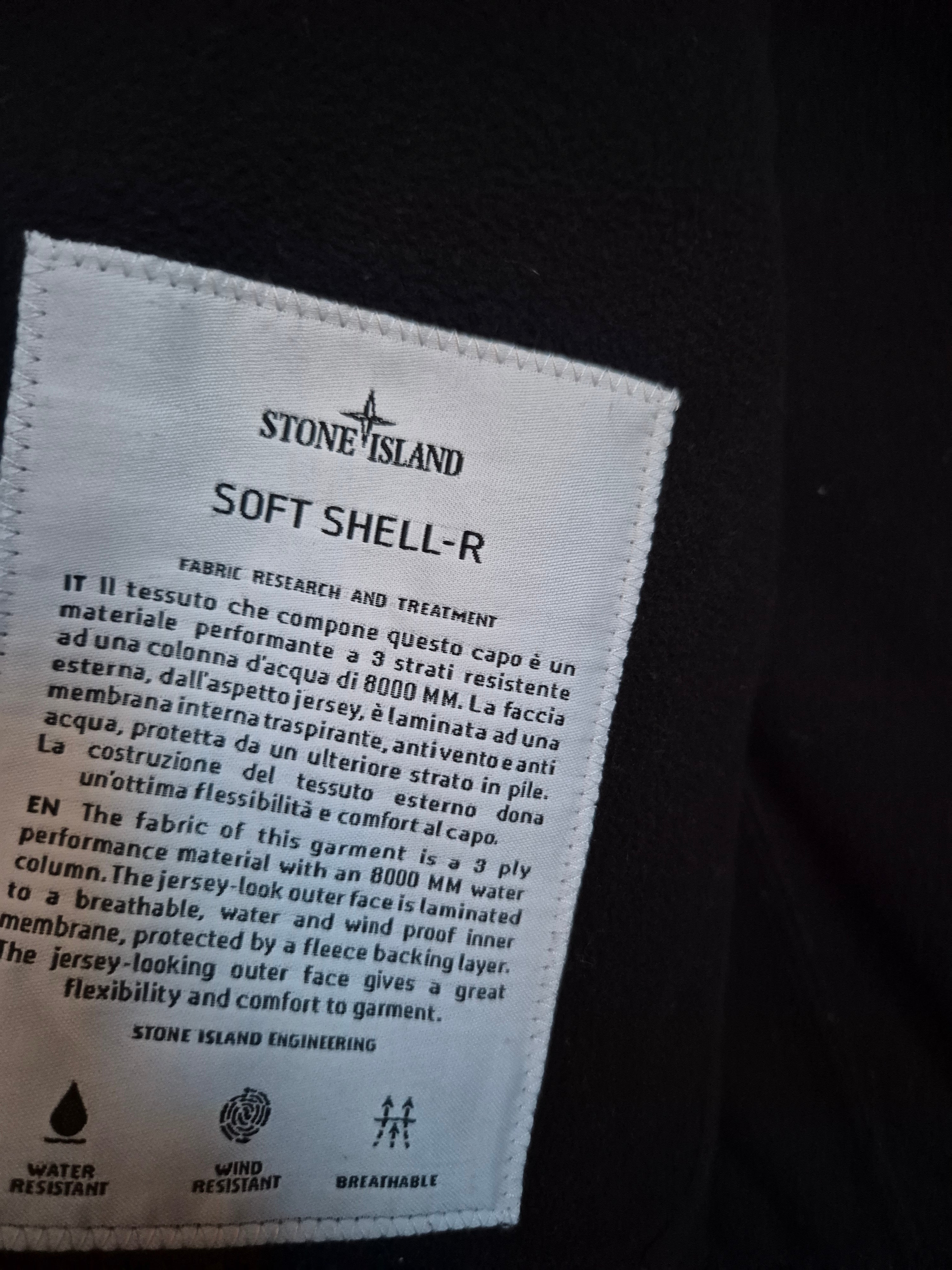 Stone Island Softshell Black S