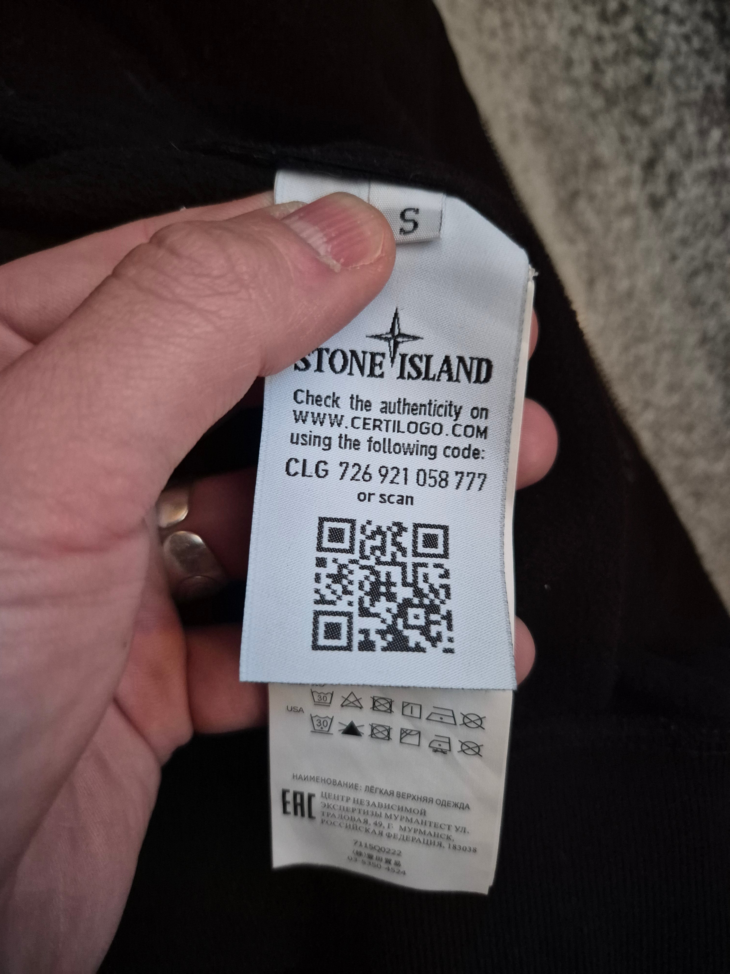 Stone Island Softshell Black S