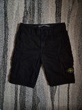 Stone Island Cargo Shorts Black W29