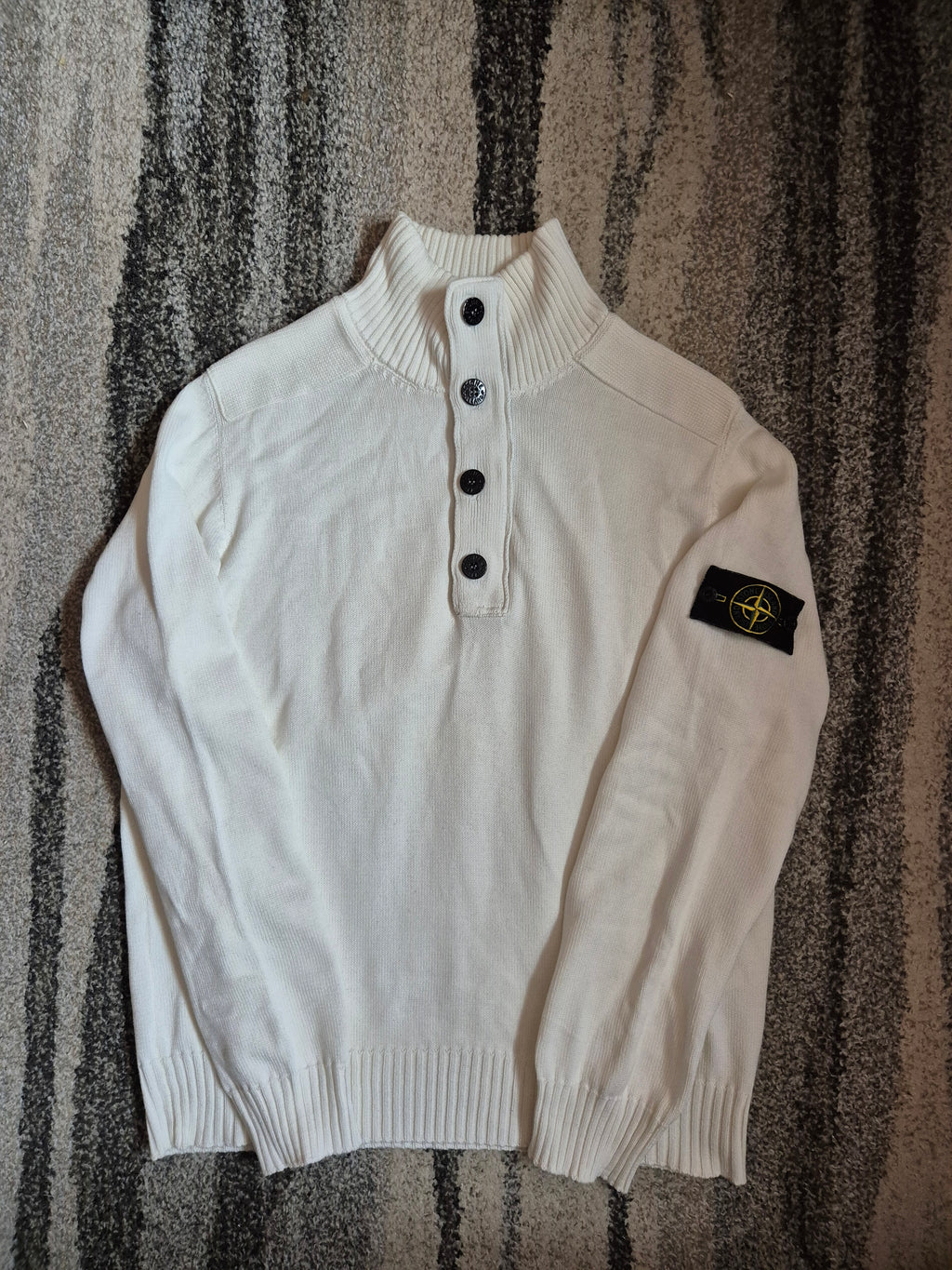 Stone Island Halfzip White XL