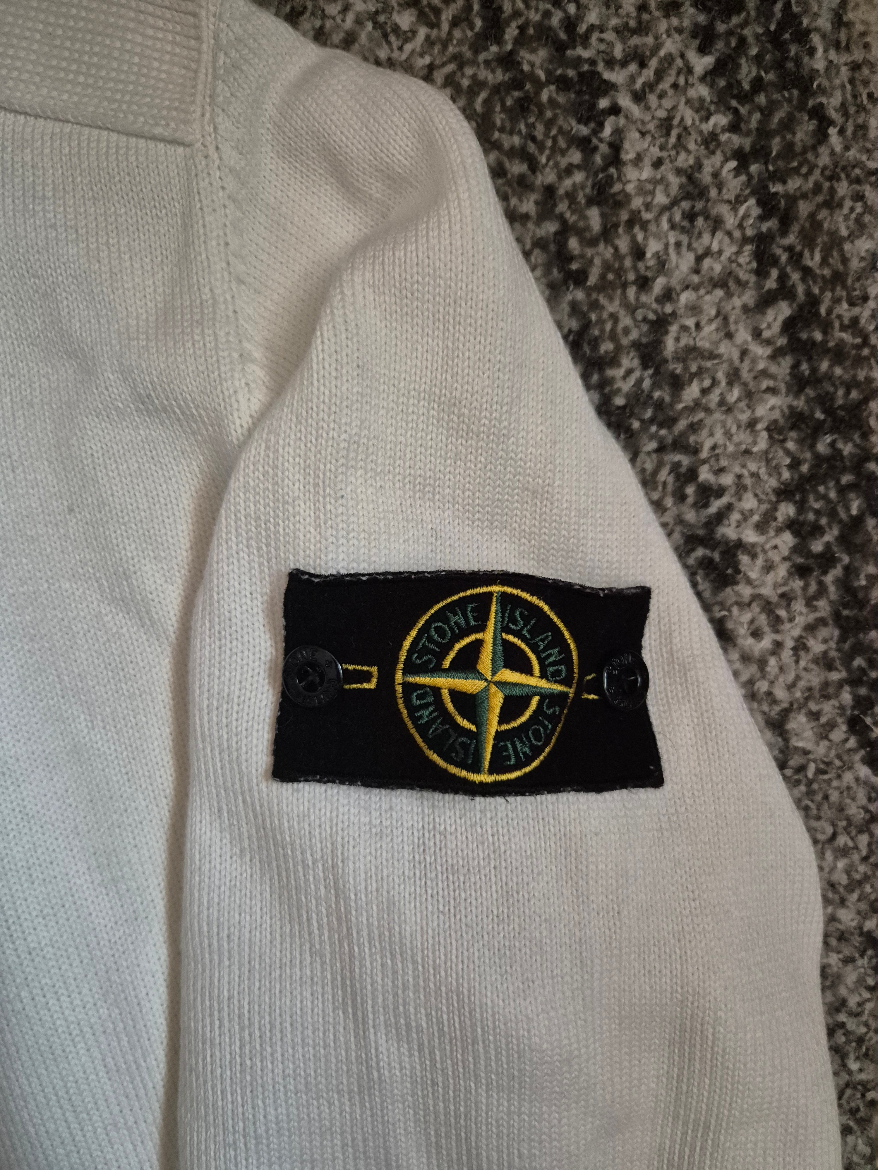 Stone Island Halfzip White XL