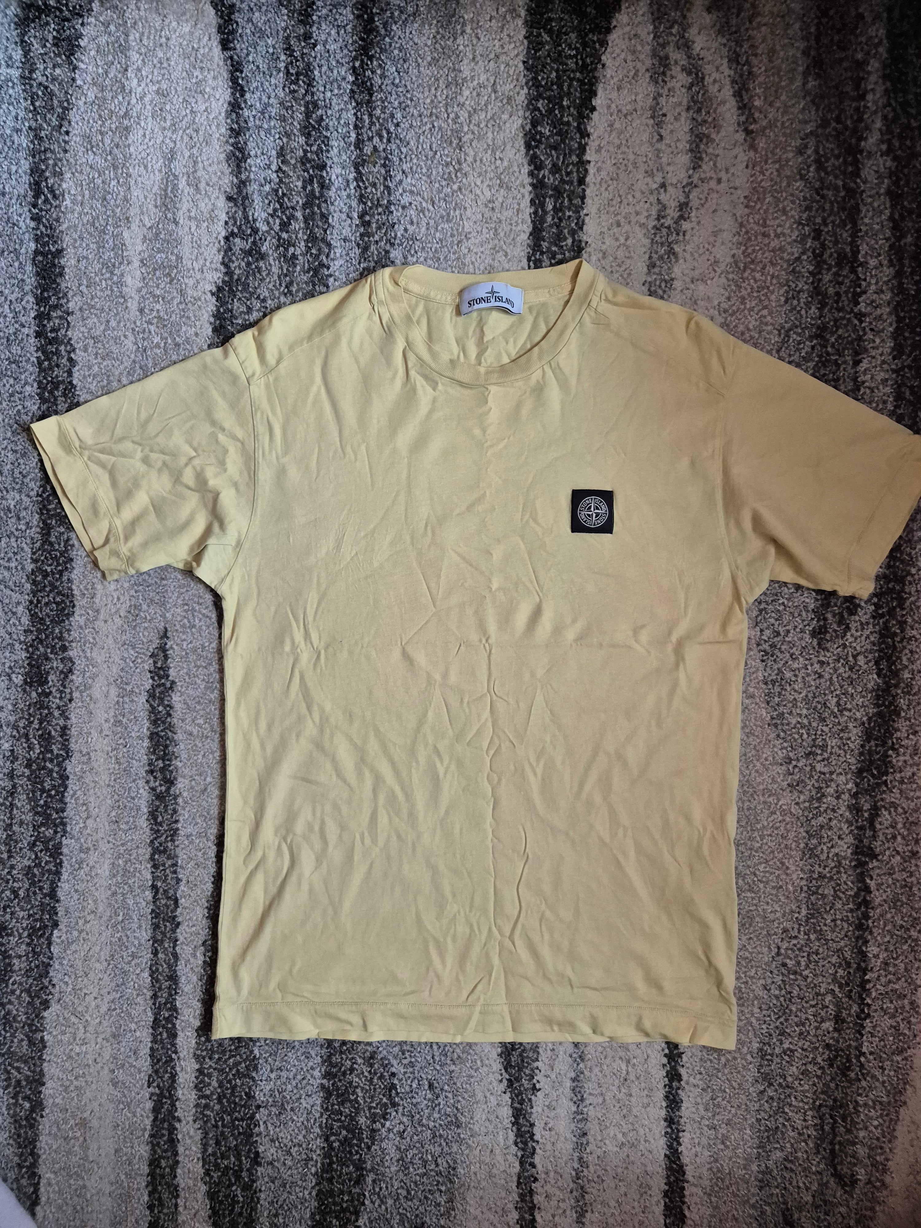 Stone Island Tshirt Yellow M