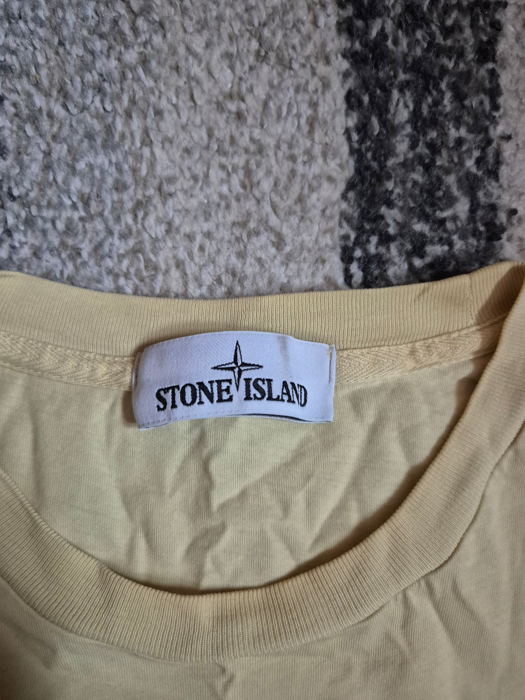 Stone Island Tshirt Yellow M