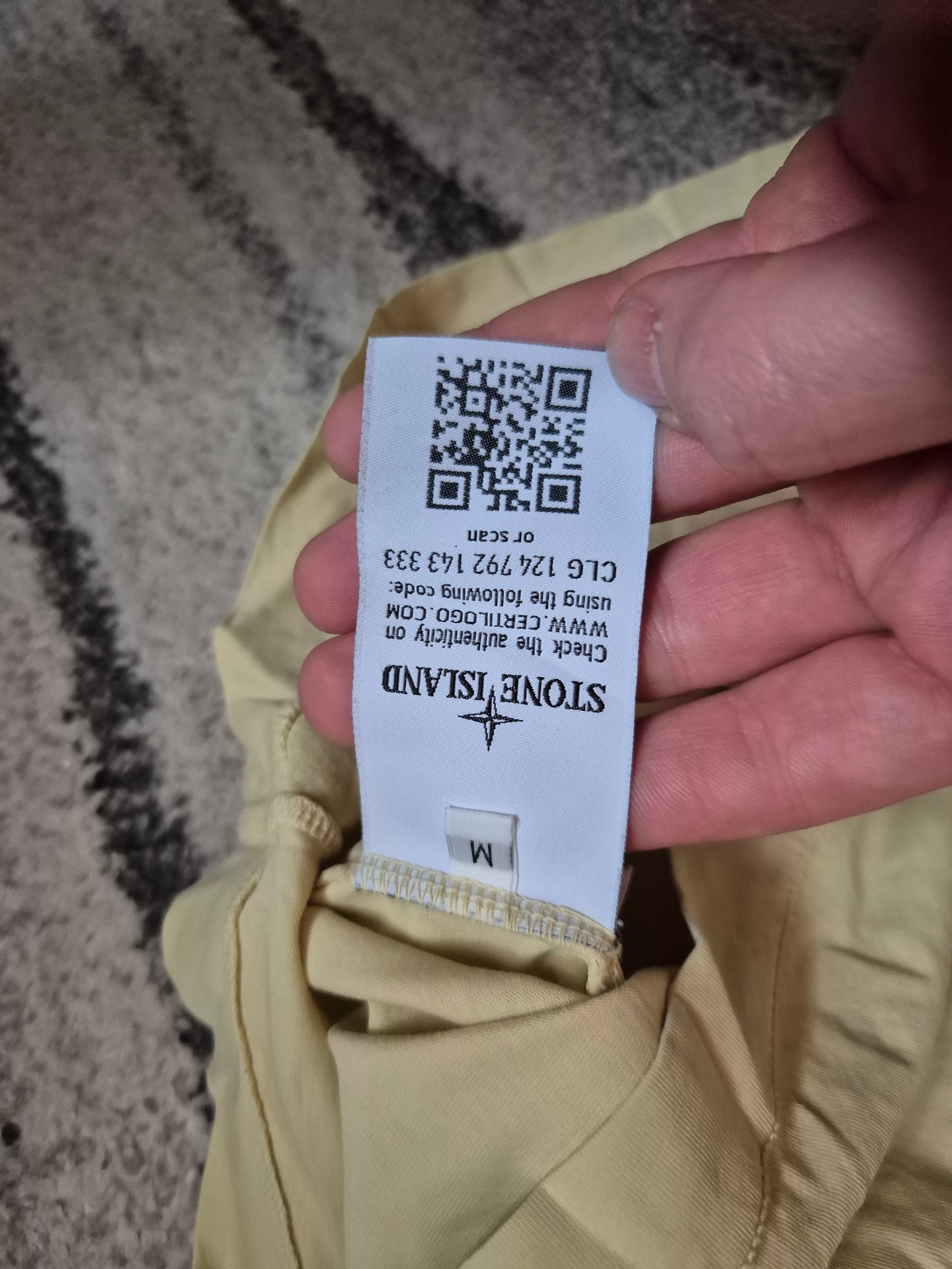 Stone Island Tshirt Yellow M