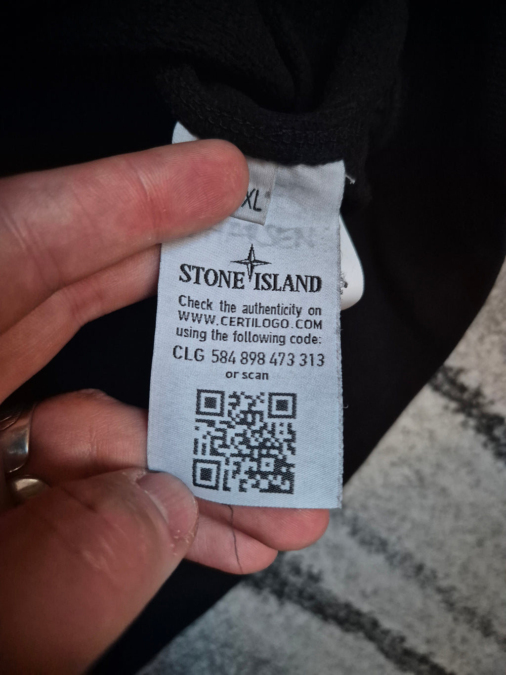 Stone Island Crewneck Black XXL