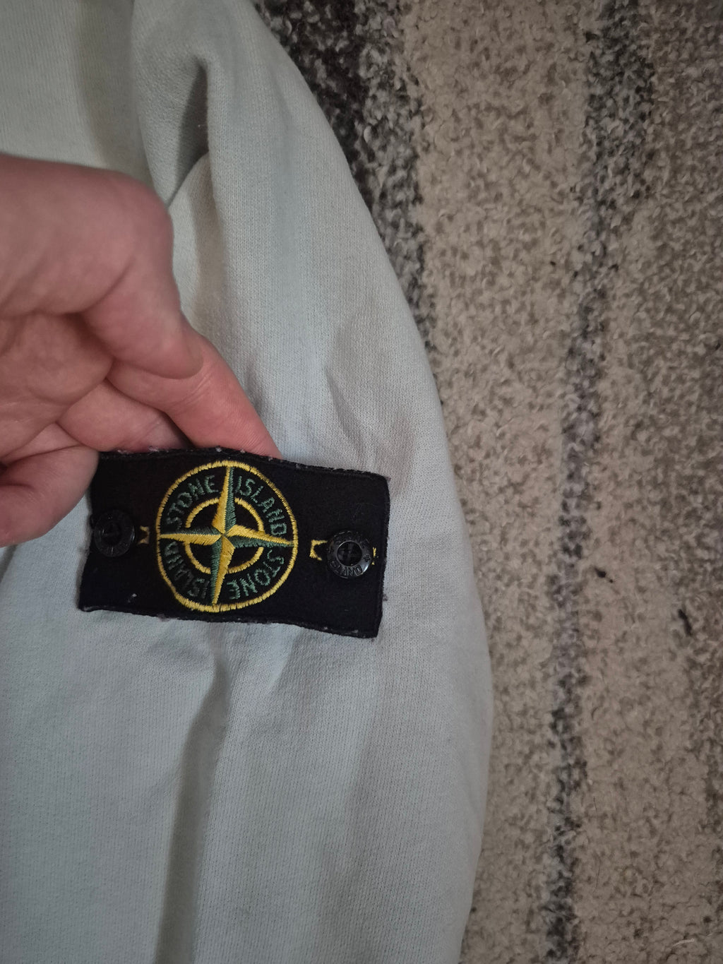 Stone Island Halfzip LIght Green L