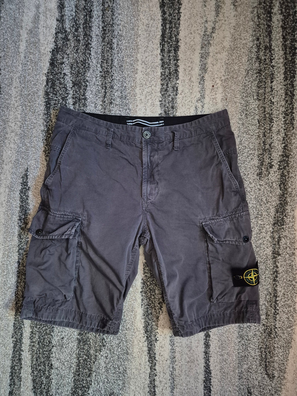 Stone Island Cargo Shorts Grey W32