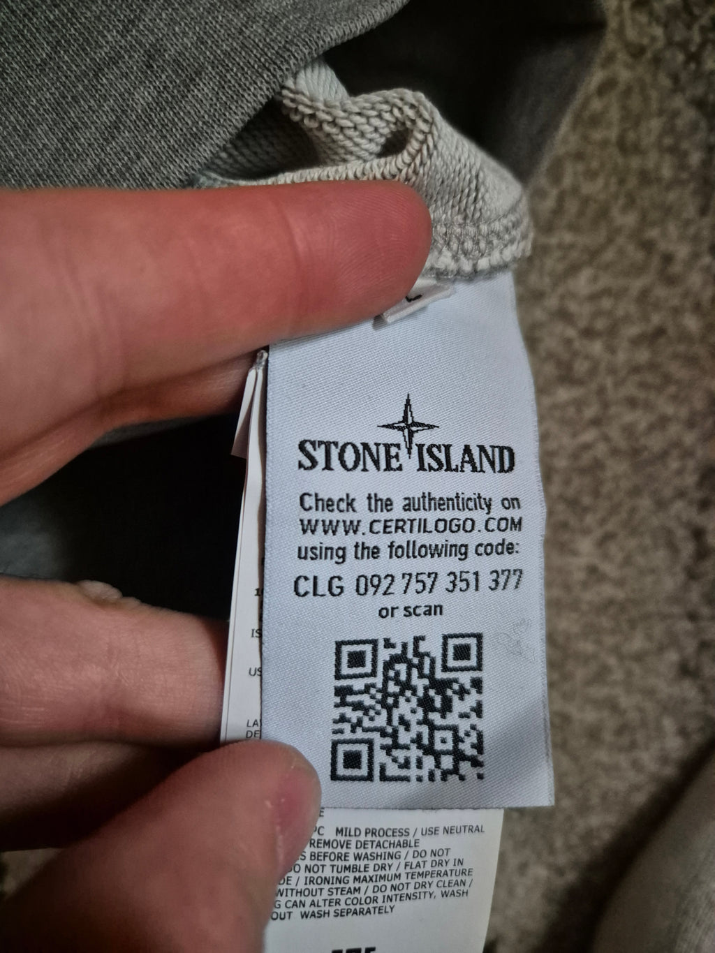 Stone Island Crewneck Grey L
