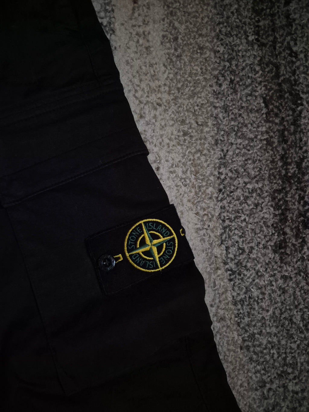 Stone Island Cargo Pants Black W31