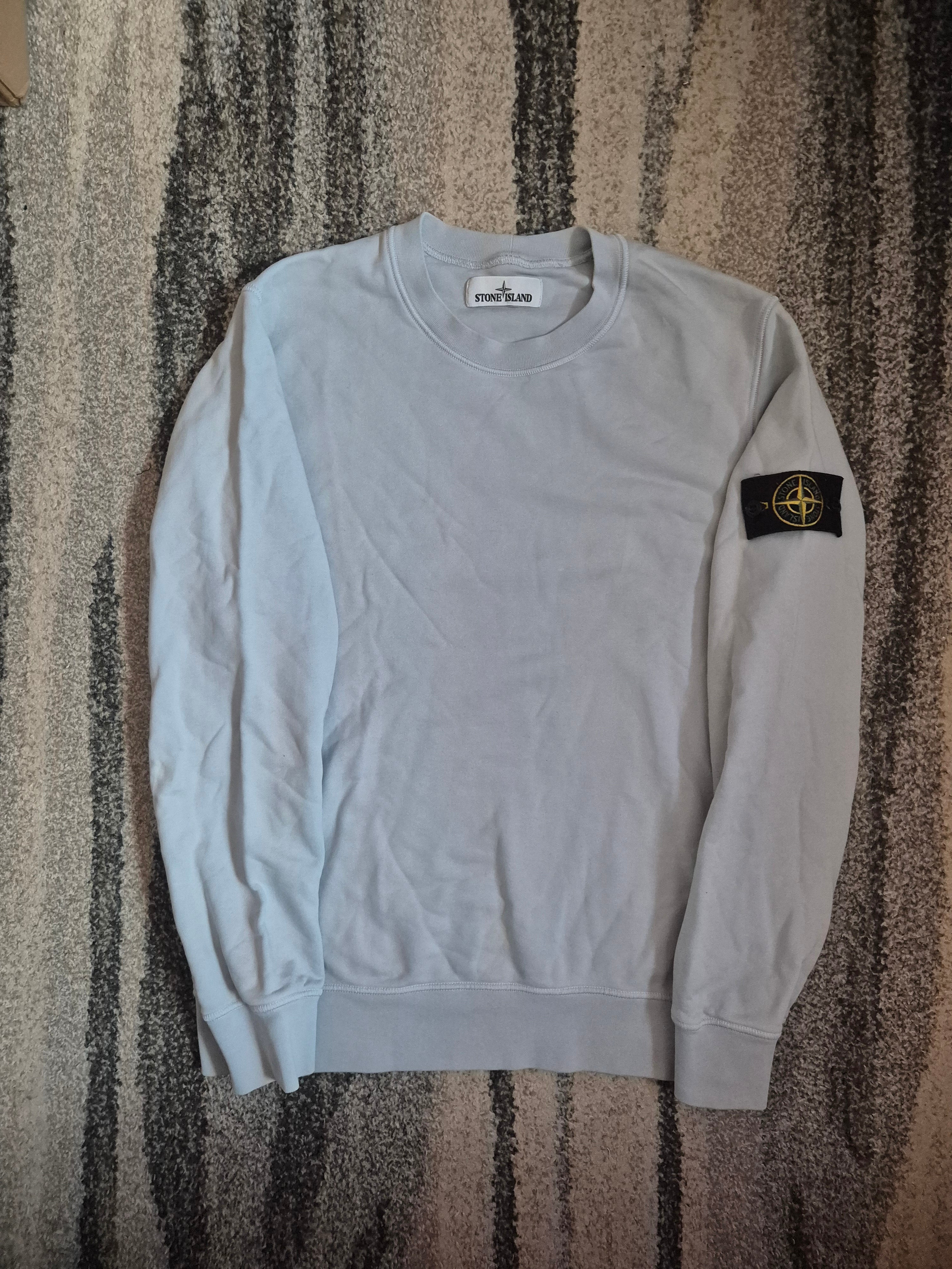 Stone Island Crewneck Baby Blue M