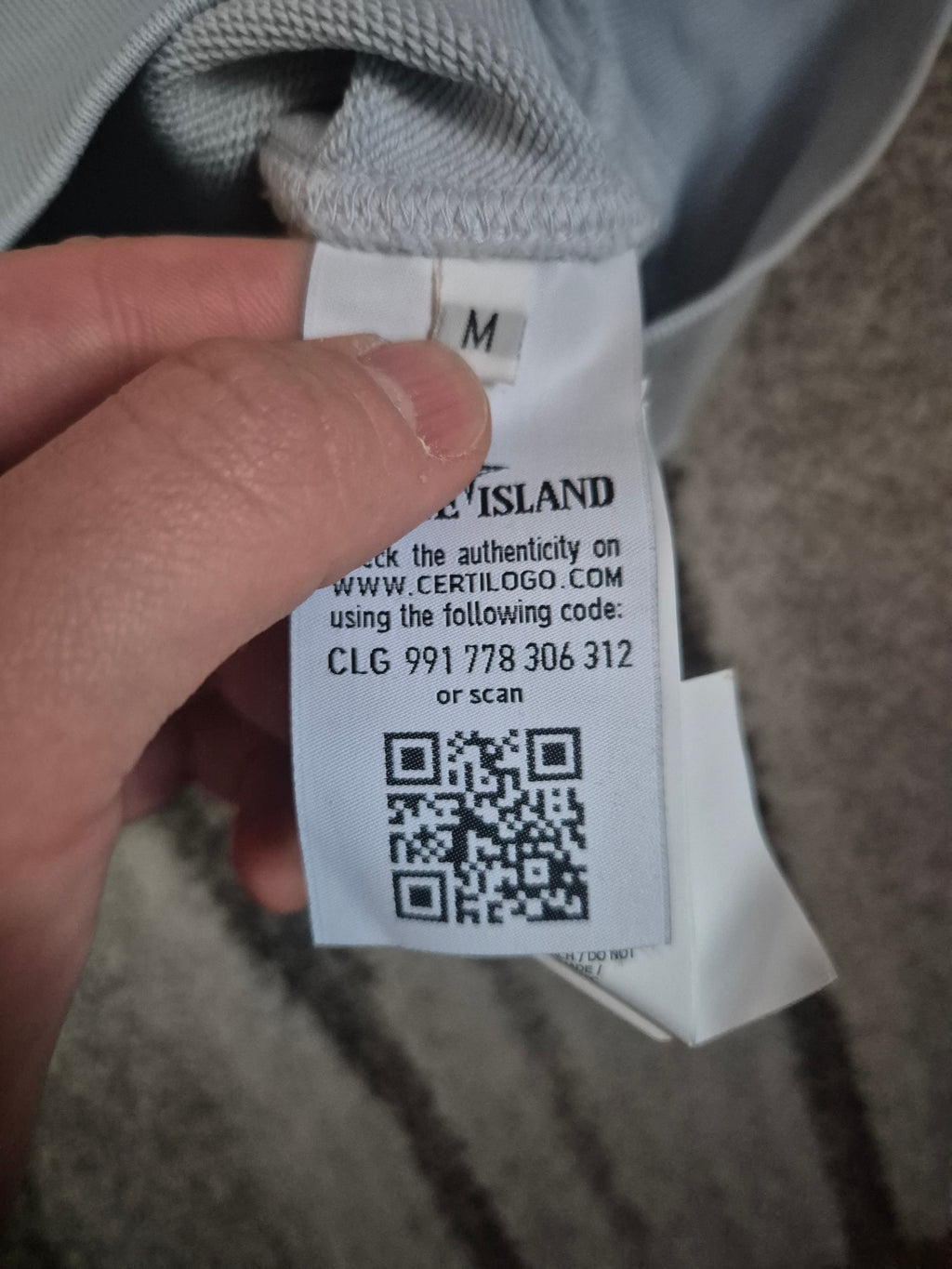 Stone Island Crewneck Baby Blue M