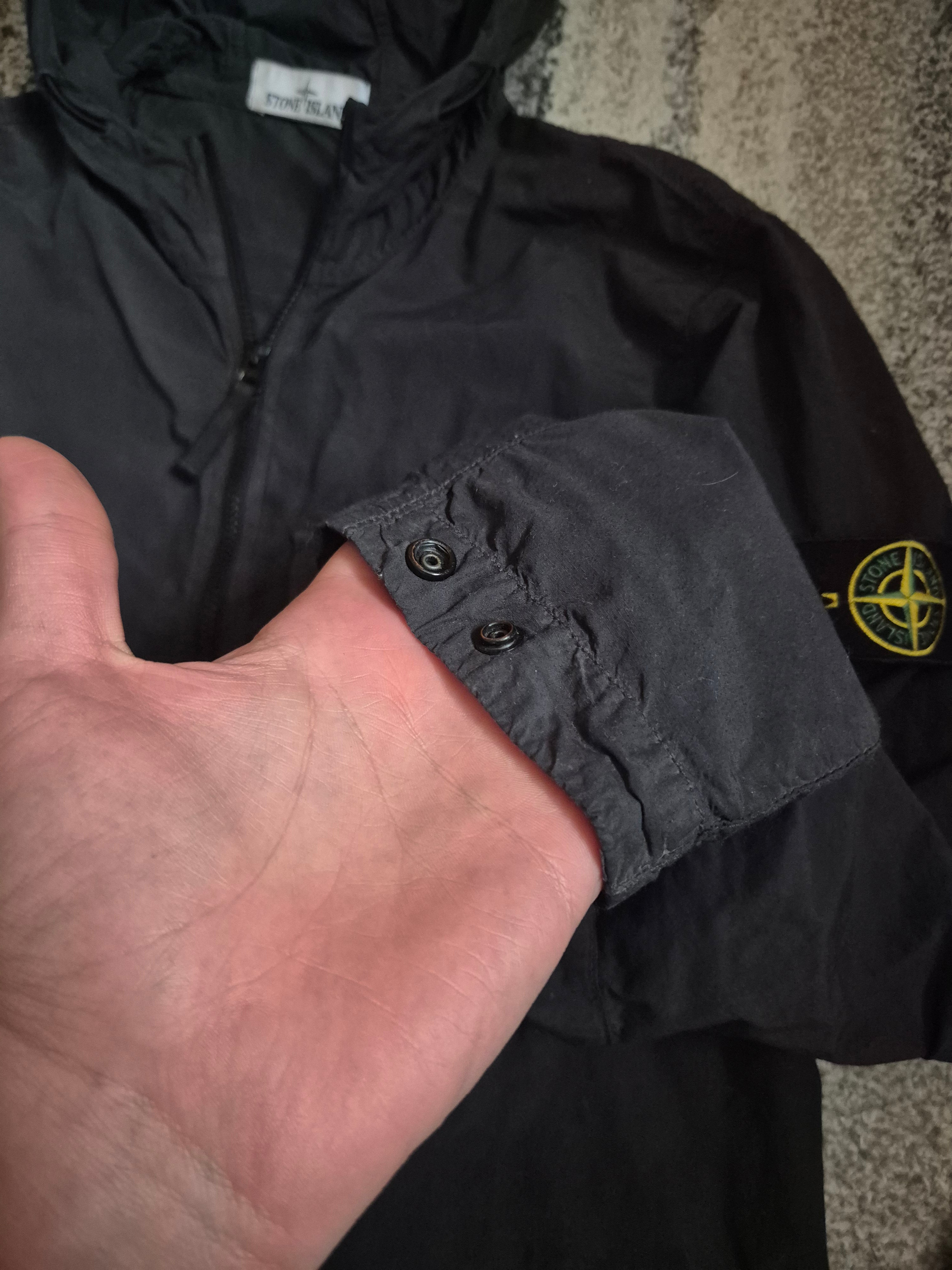 Stone Island Naslan Light Hooded Overshirt Graphite M