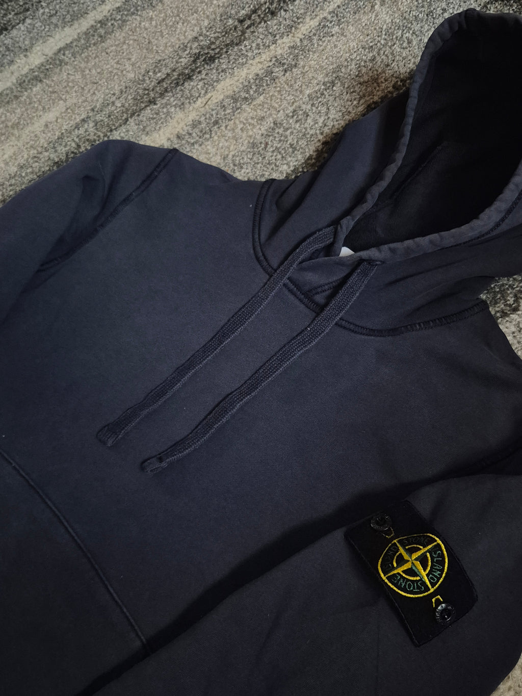 Stone Island Hoodie Navy S