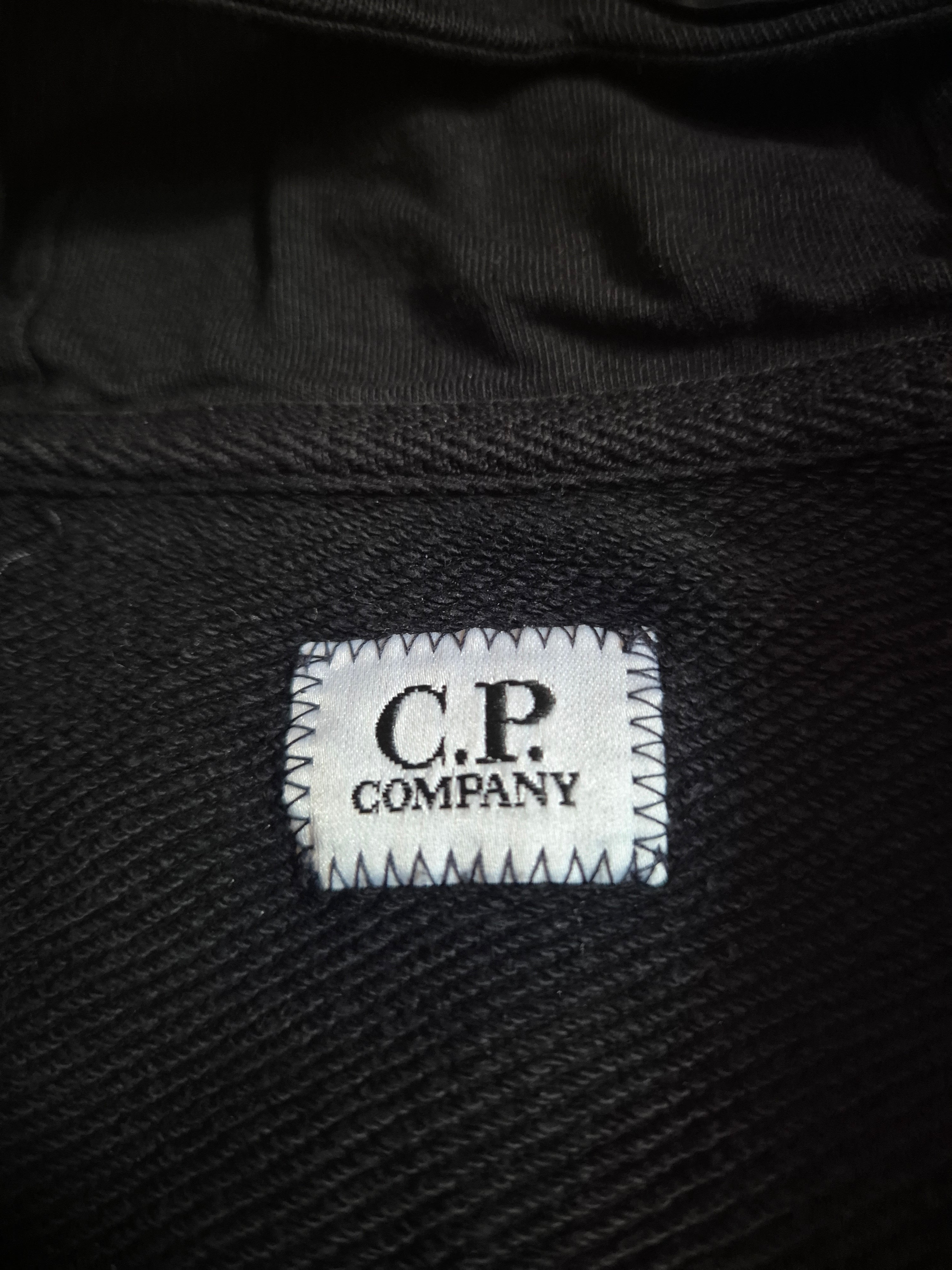 C.P. Company Goggle Zip Up Hoodie Black M