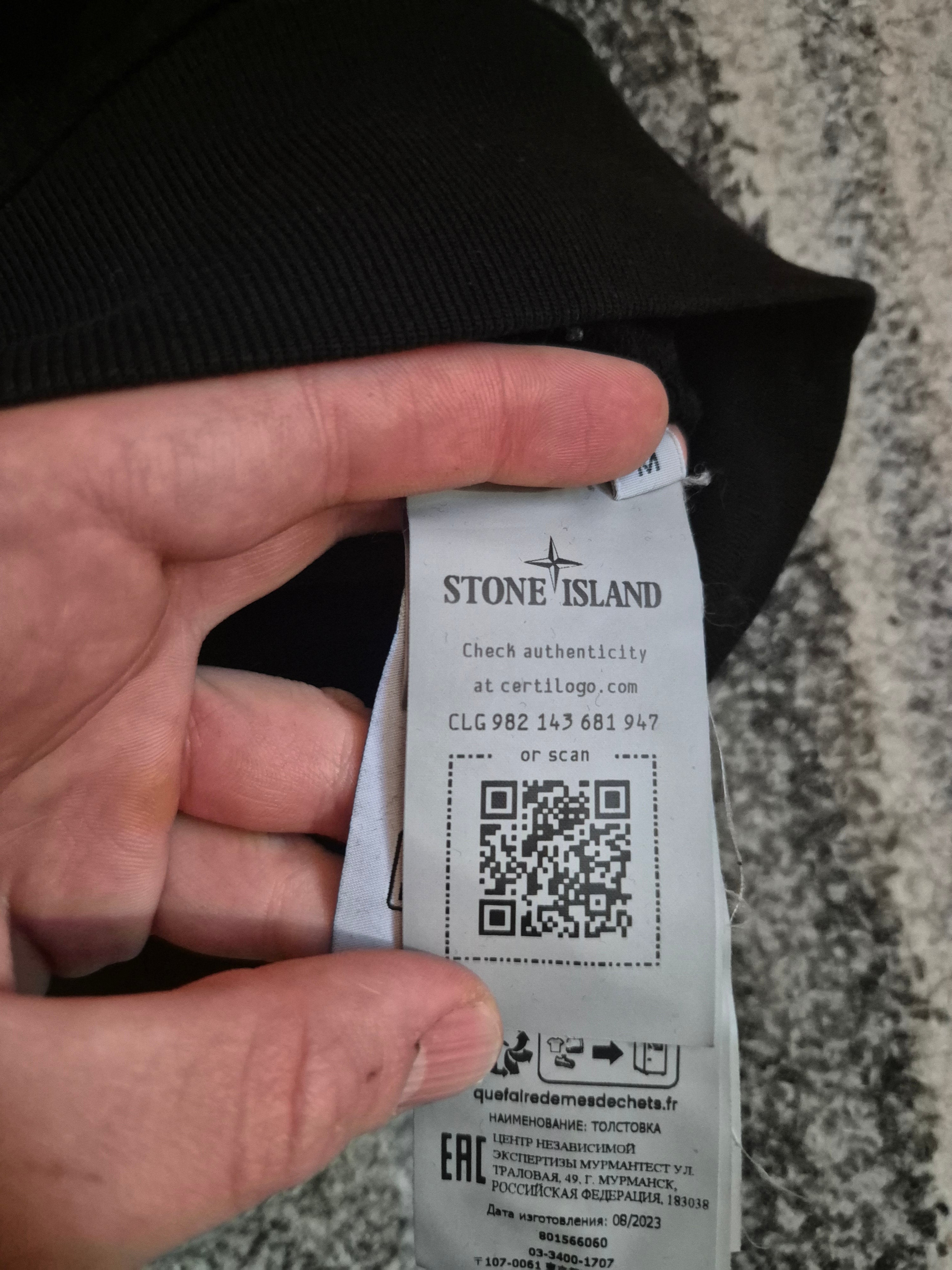 Stone Island Crewneck TC-OLD Black M
