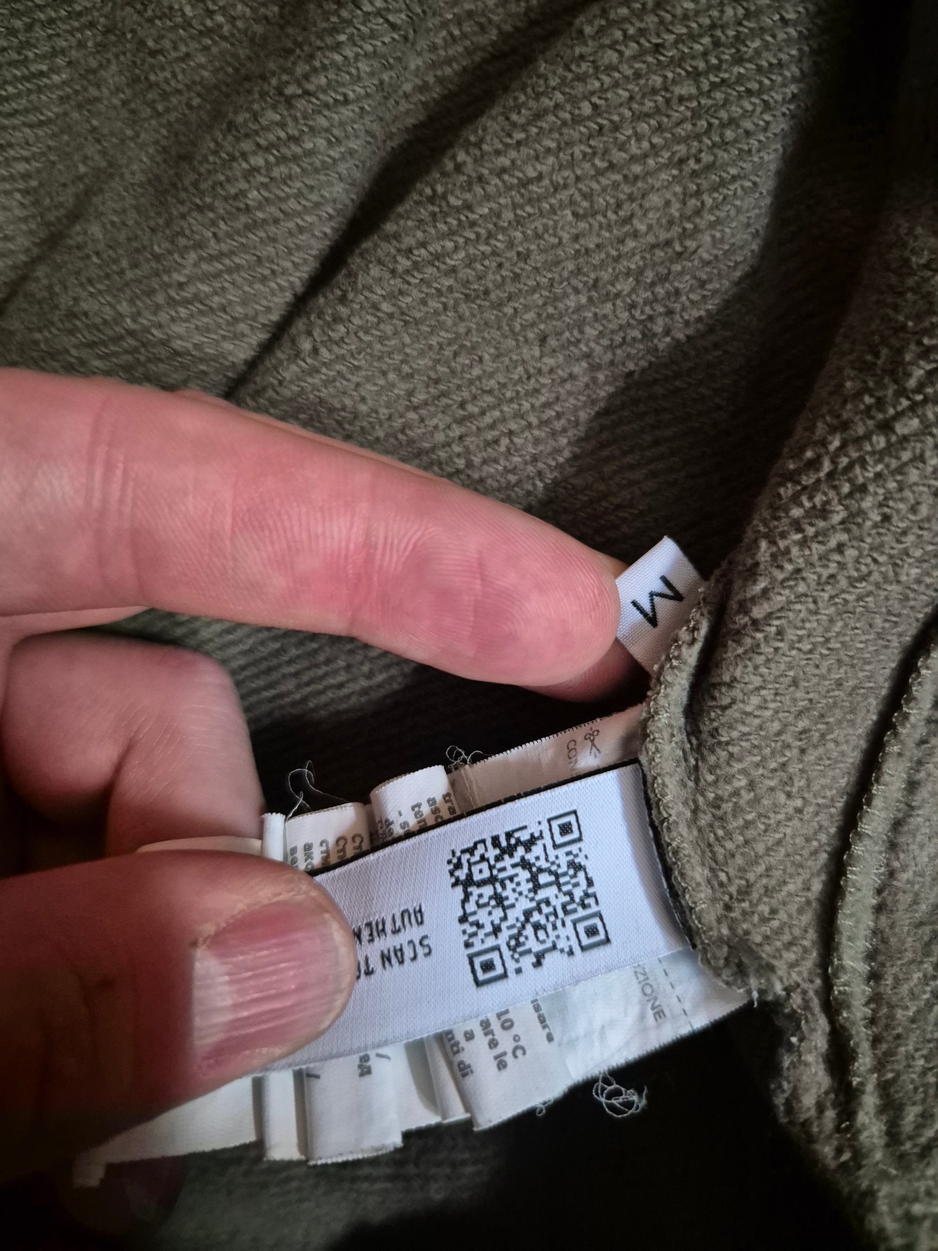 C.P. Company Google Zip Up Hoodie Khaki M