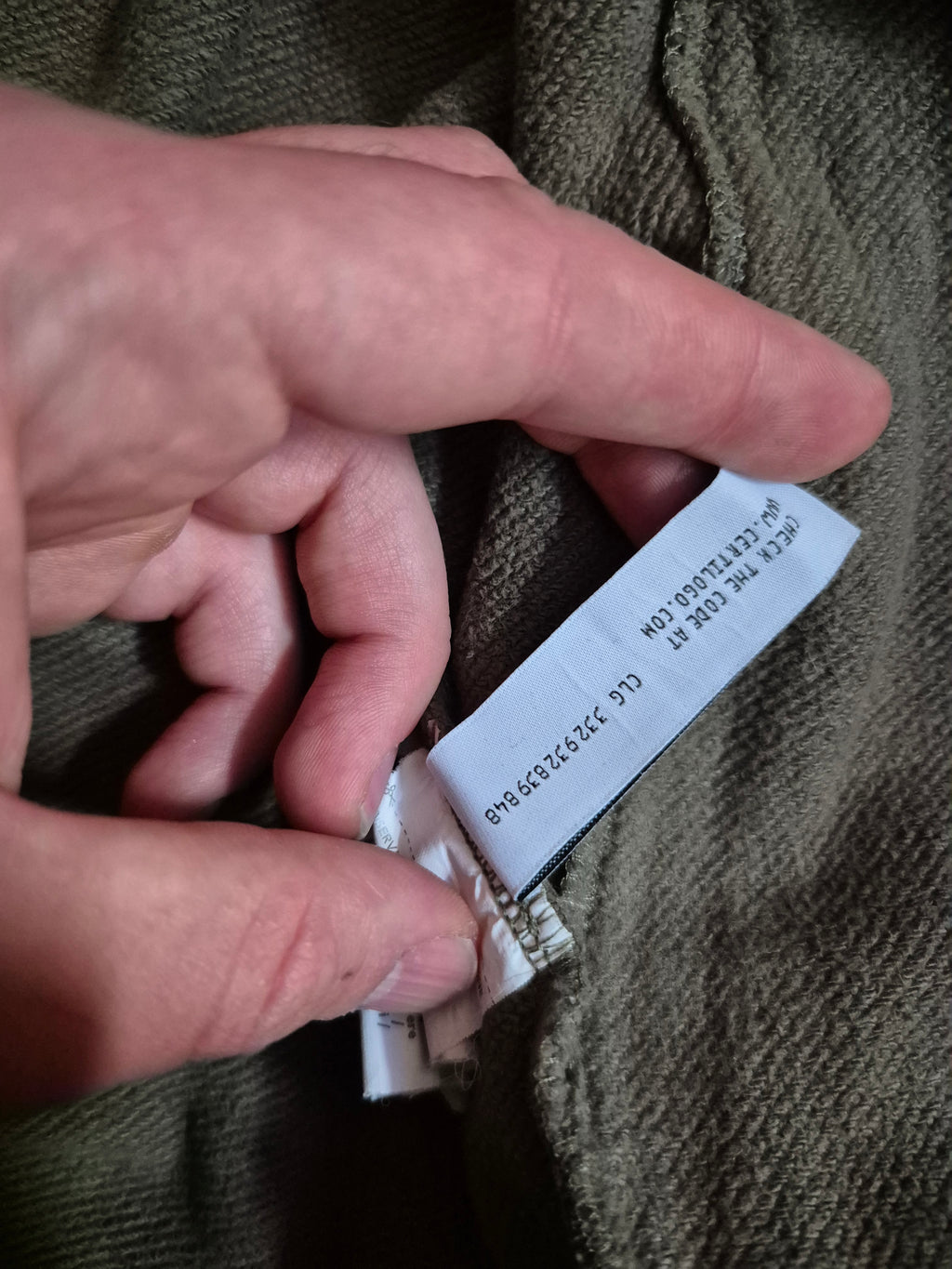 C.P. Company Google Zip Up Hoodie Khaki M