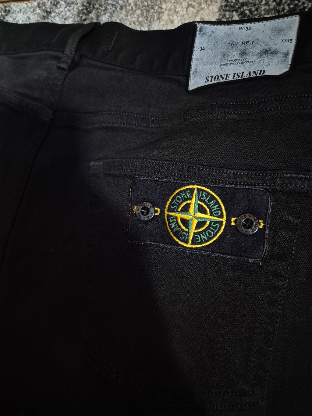 Stone Island Jeans Black W32