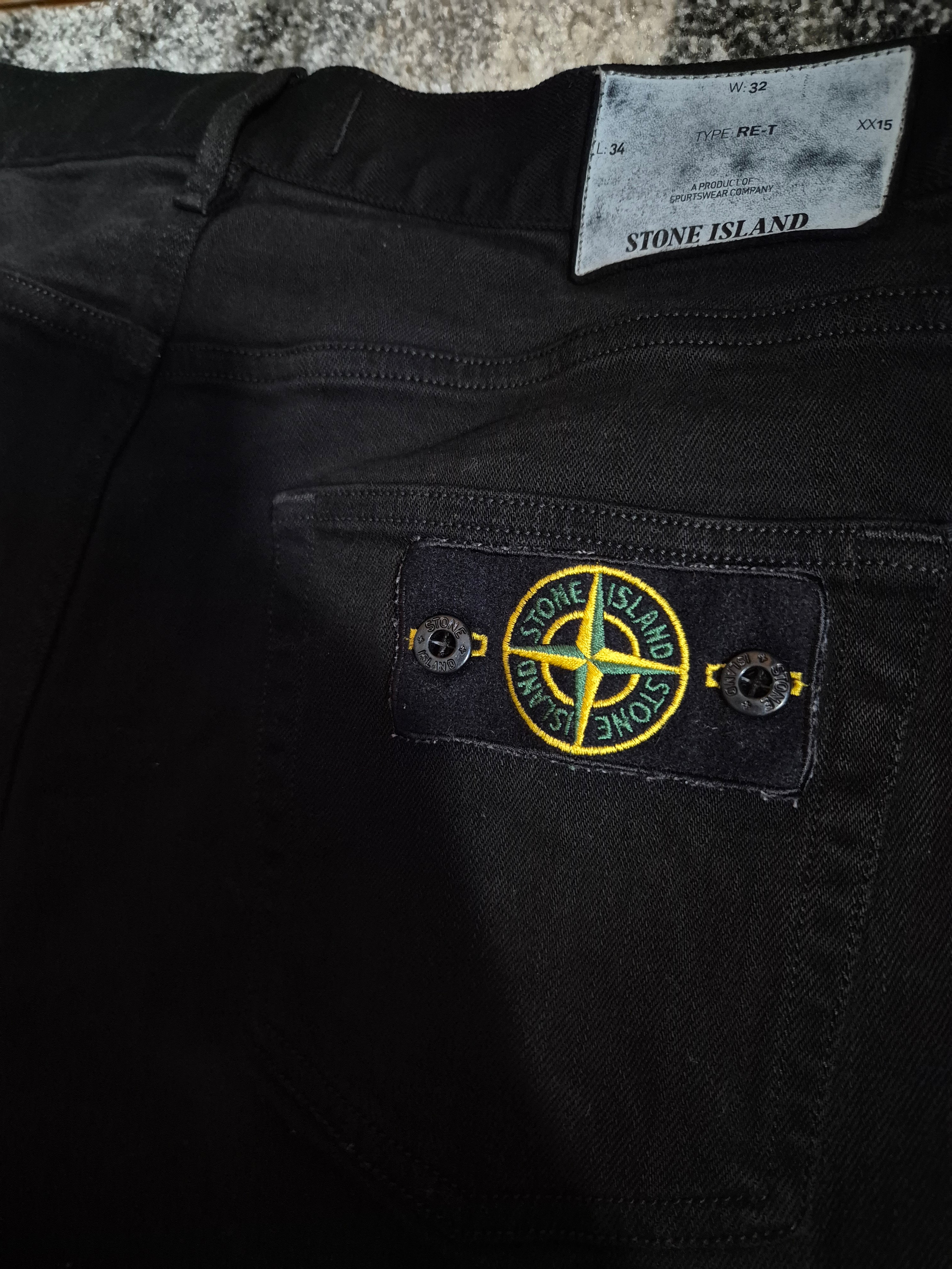Stone Island Jeans Black W32