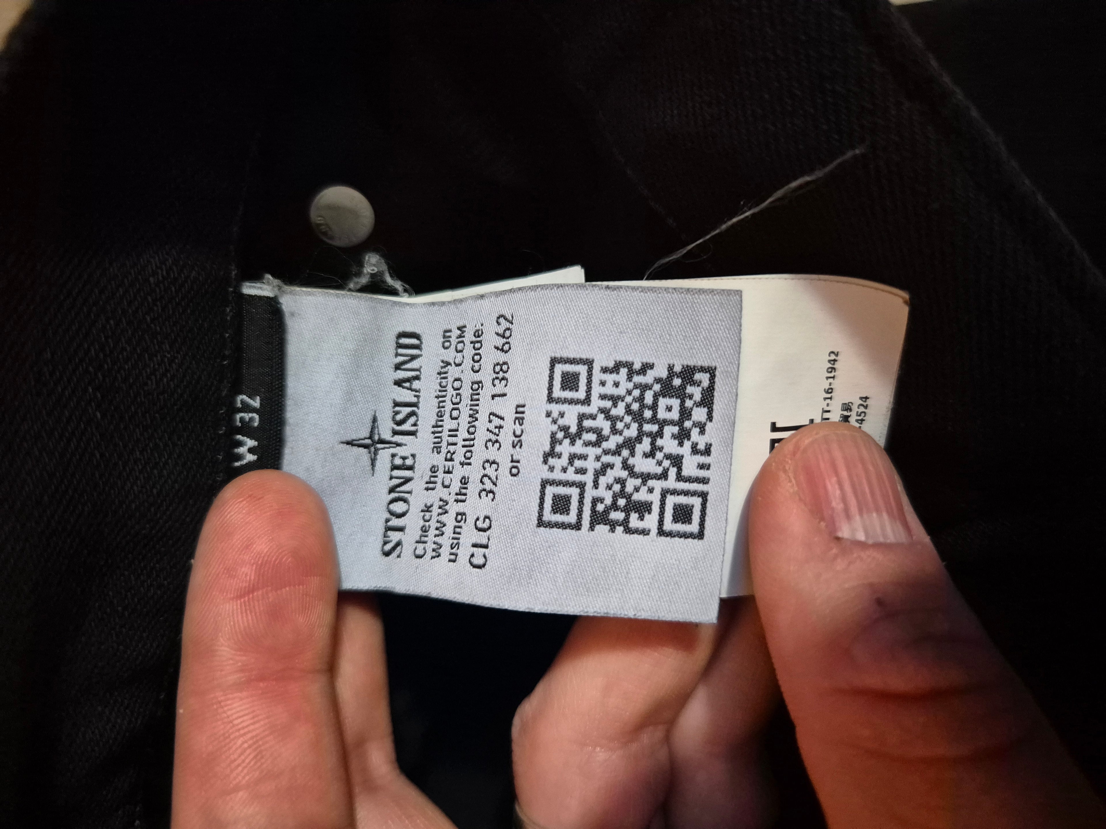 Stone Island Jeans Black W32