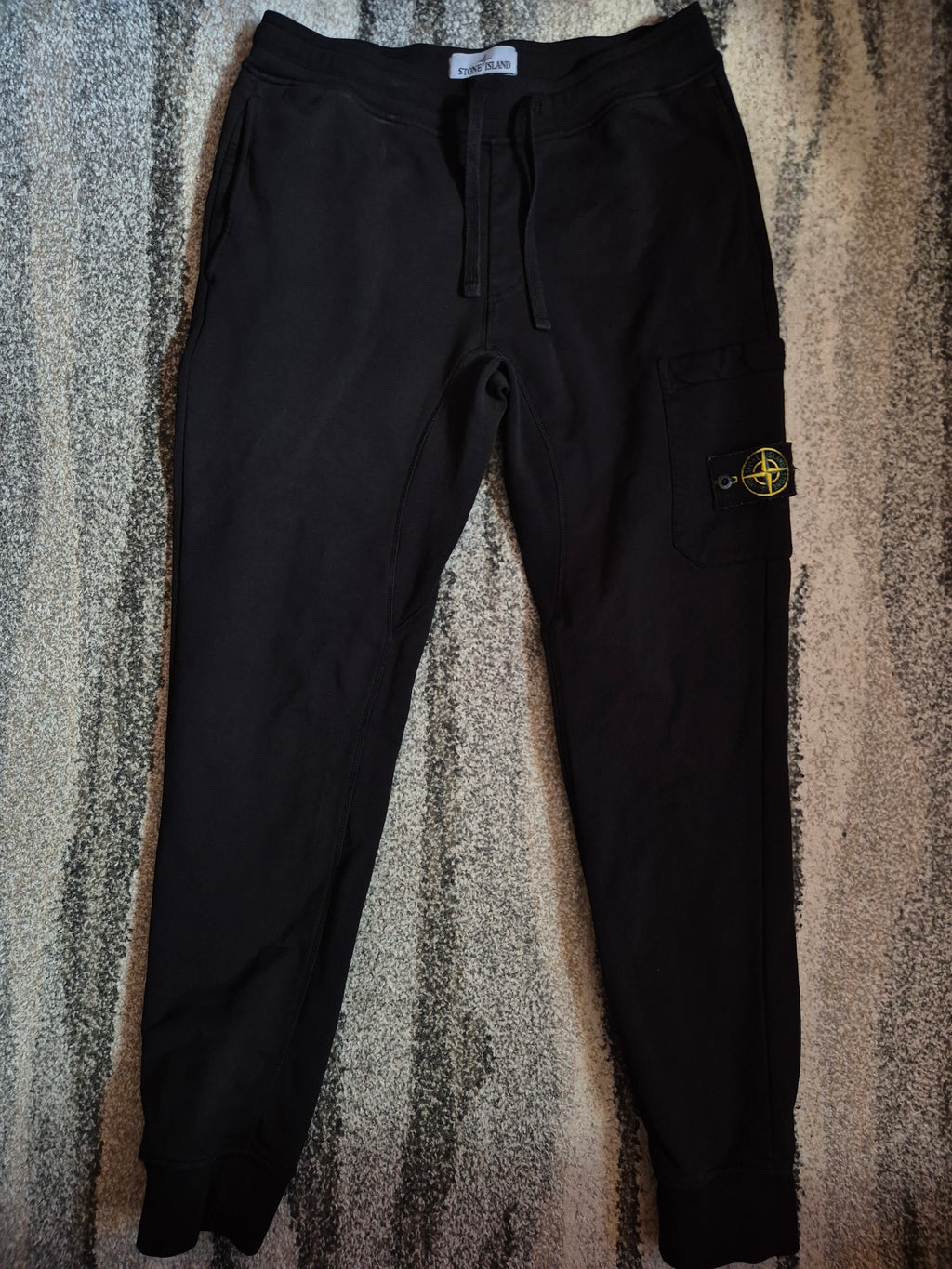 Stone Island Sweatpants M Black