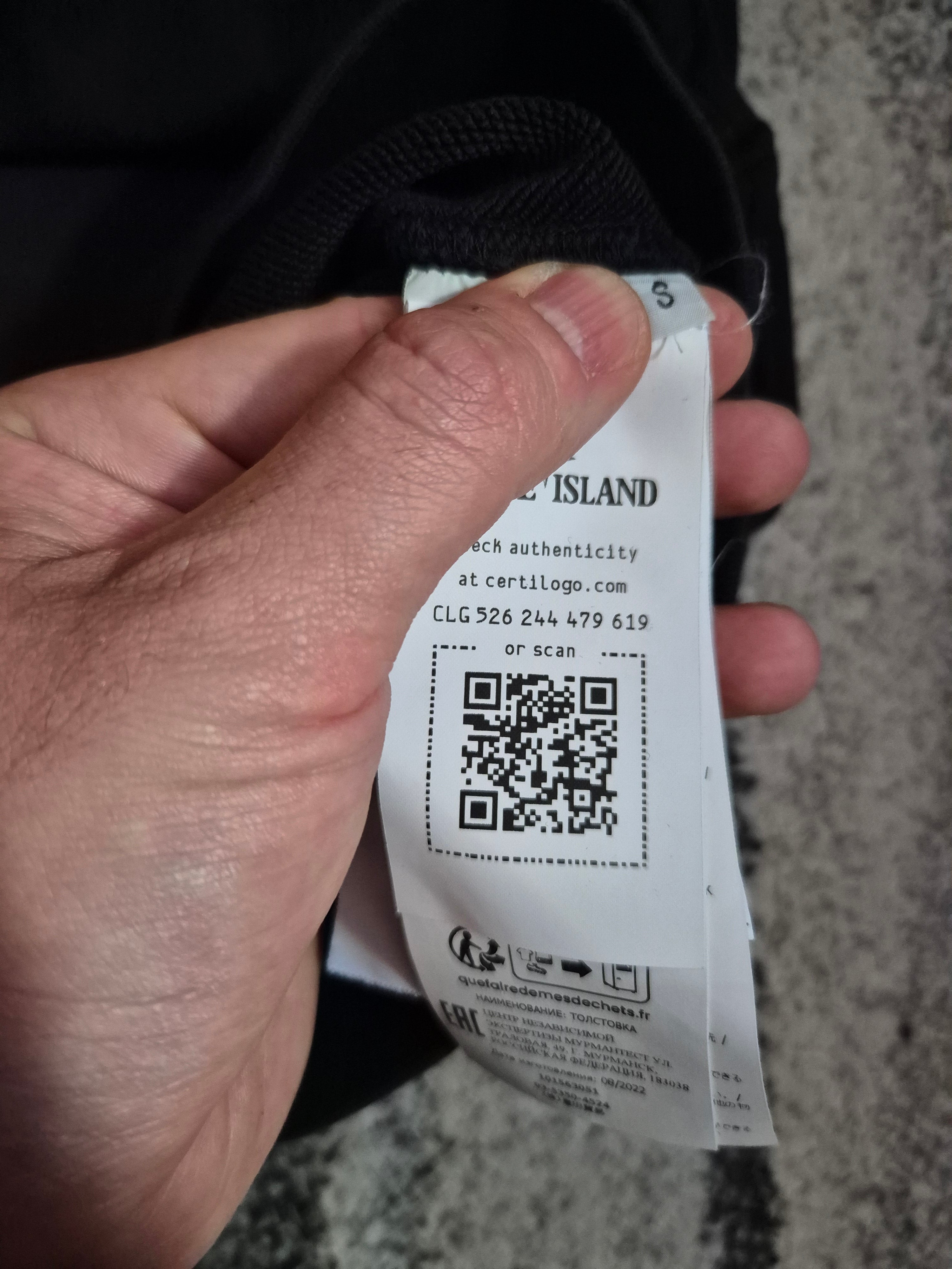 Stone Island Crewneck Black S