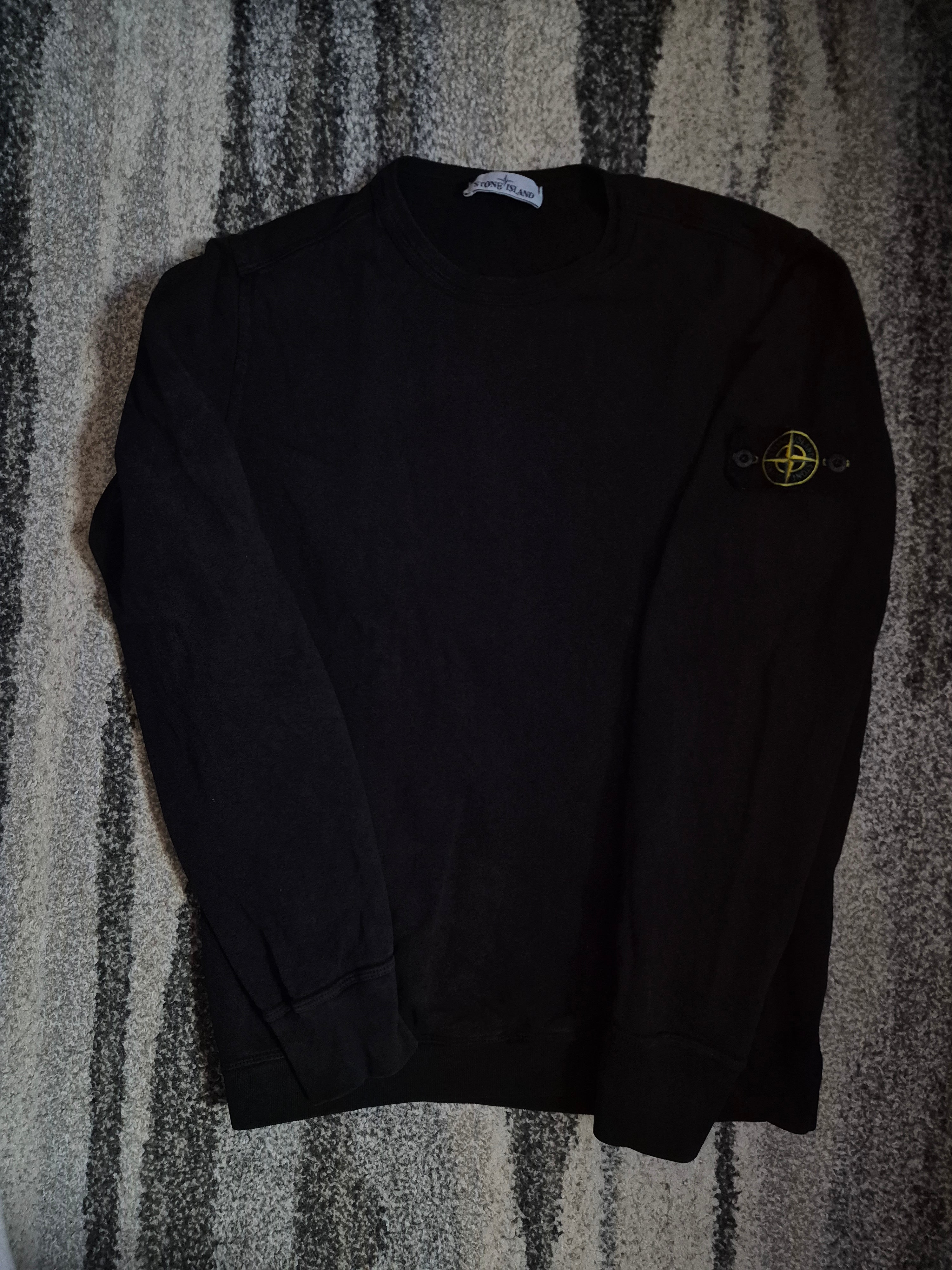 Stone Island Light Crewneck Black L