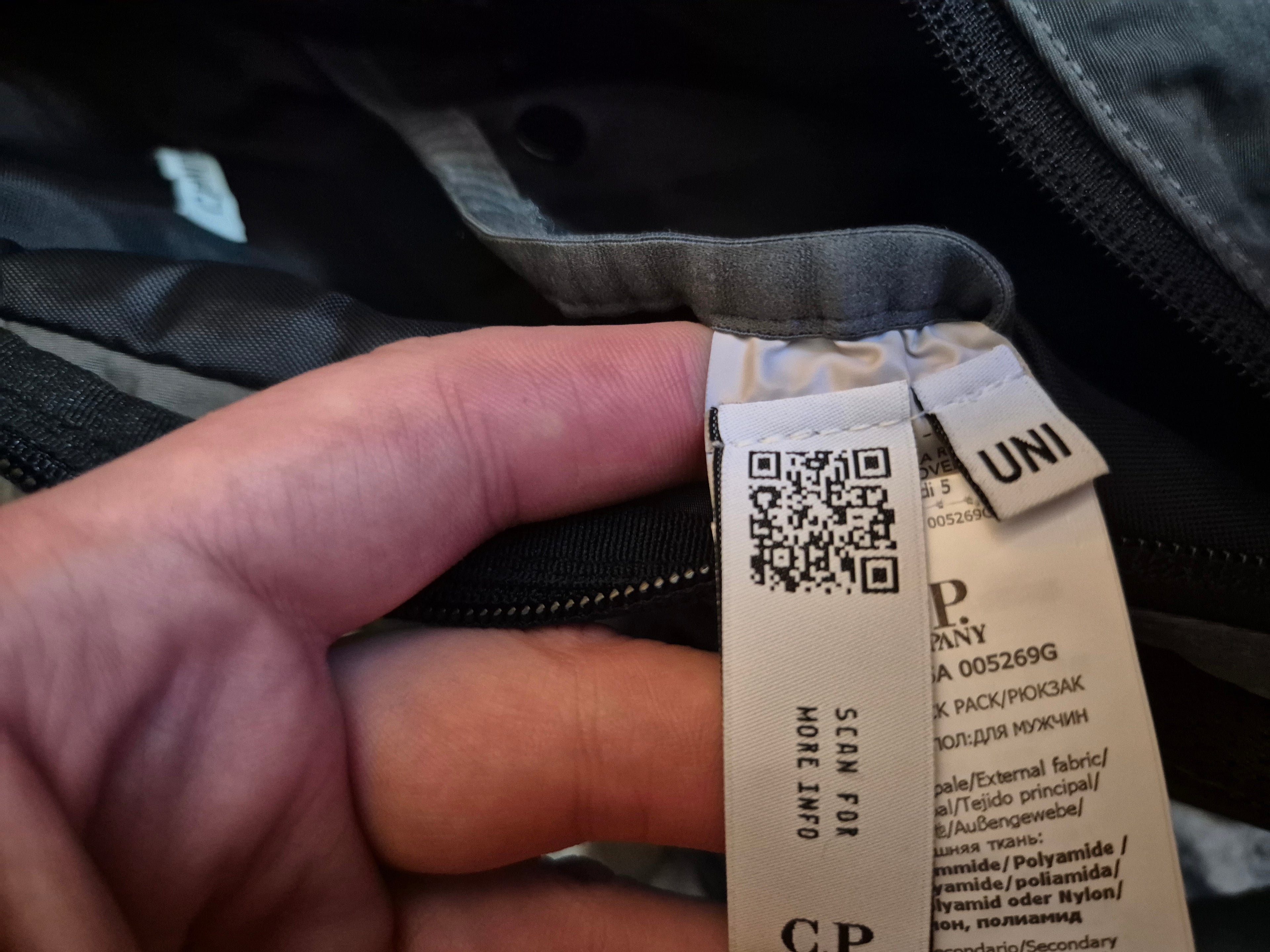 C.P. Company Nylon B Lens Crossbody Rucksack