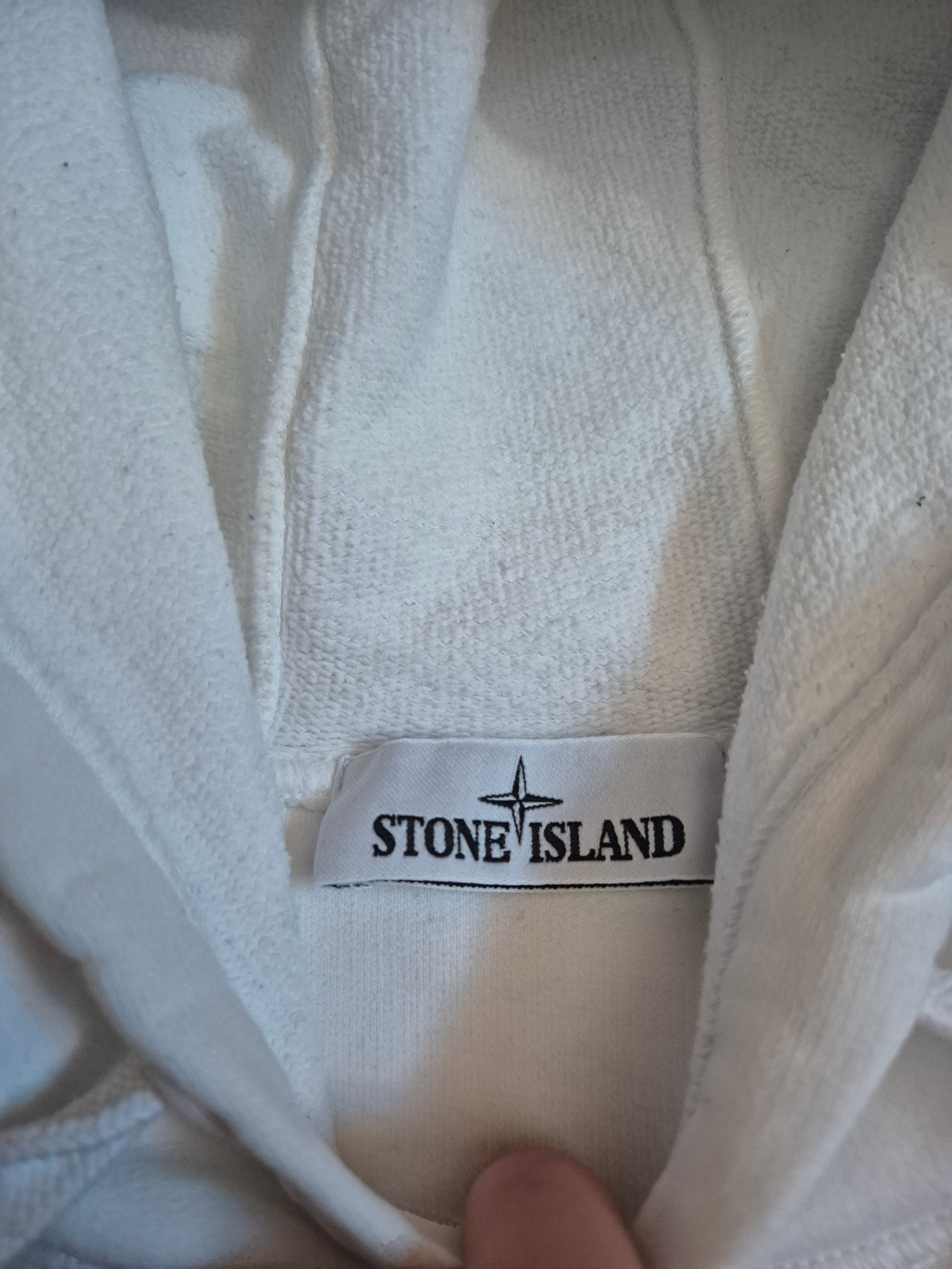 Stone Island Hoodie White L