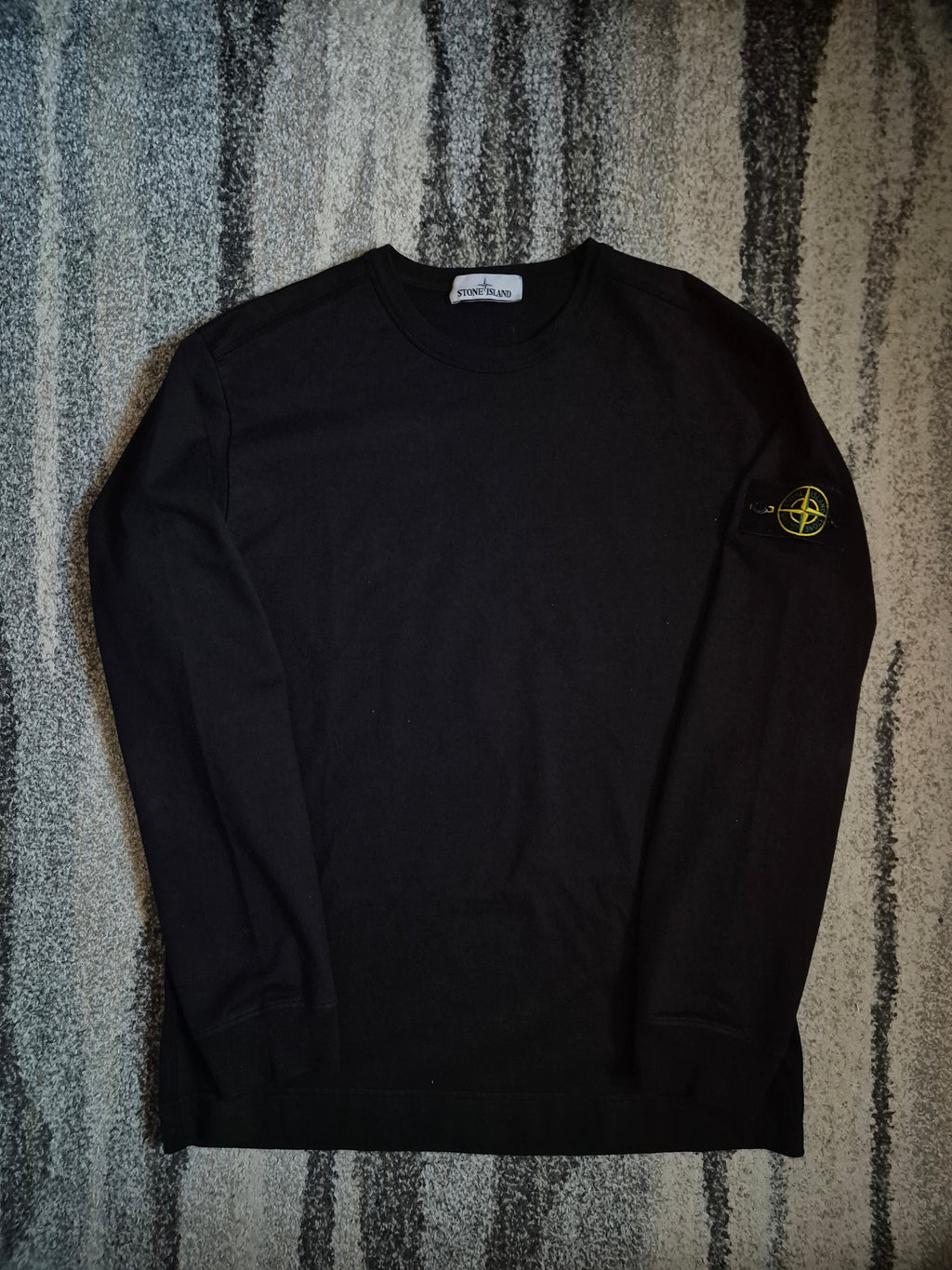 Stone Island Longsleeve Black L