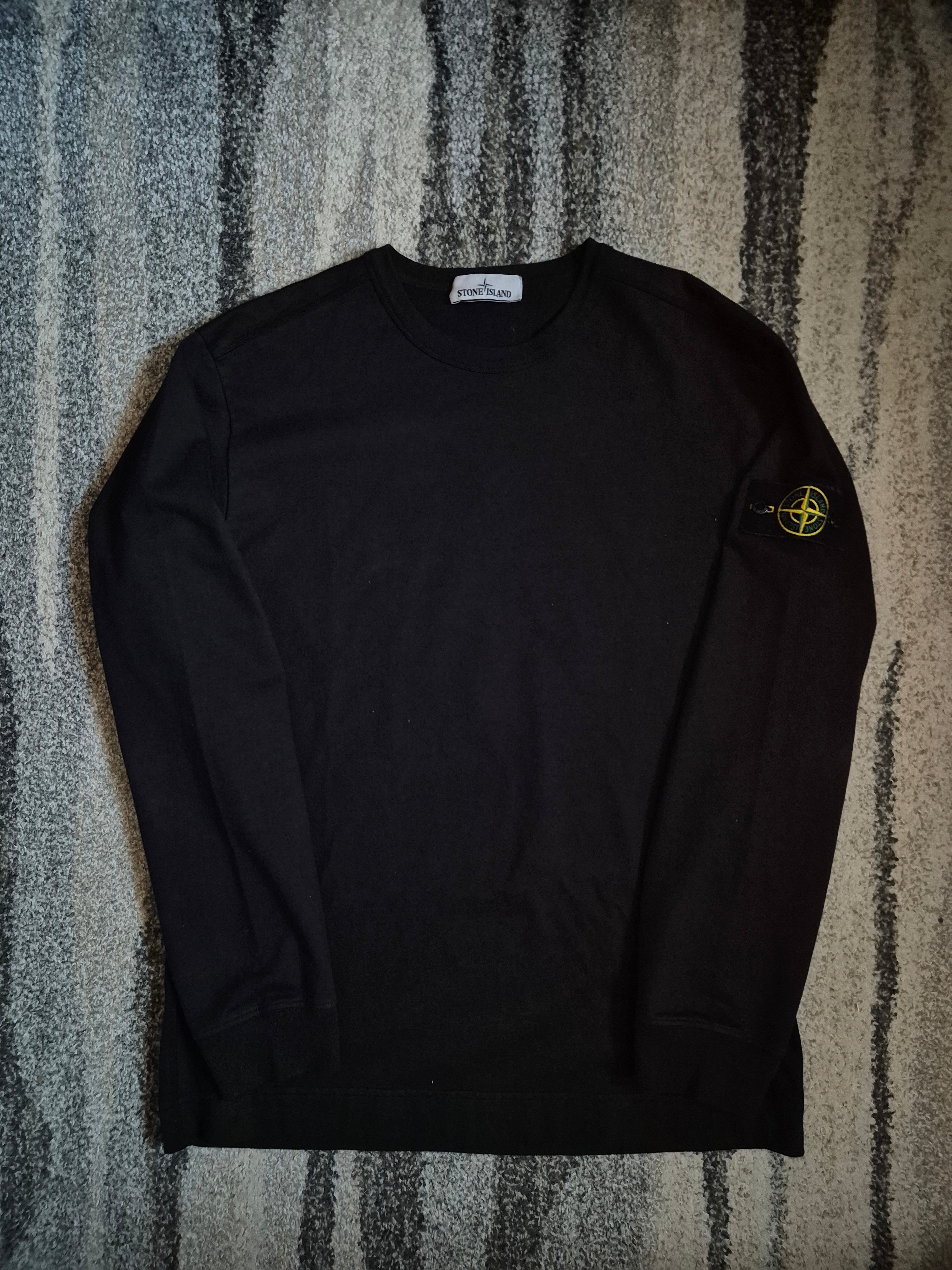 Stone Island Longsleeve Black L