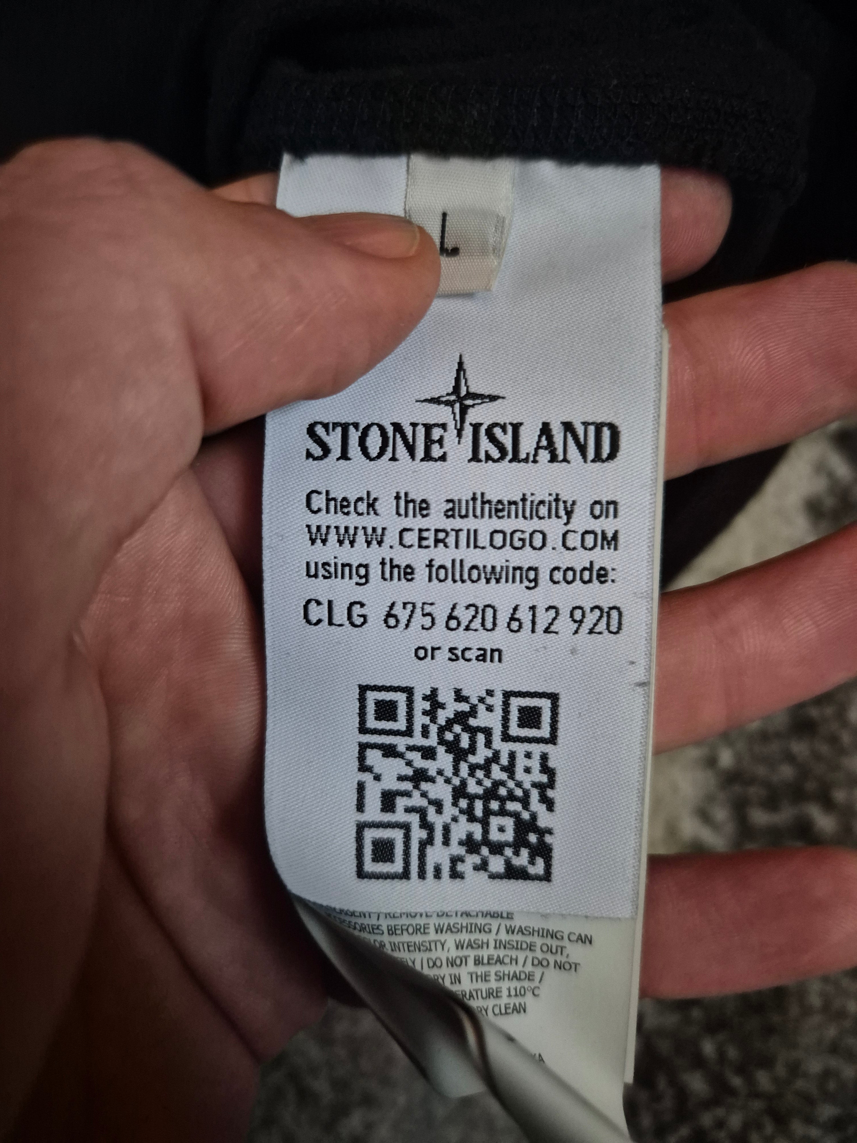 Stone Island Longsleeve Black L