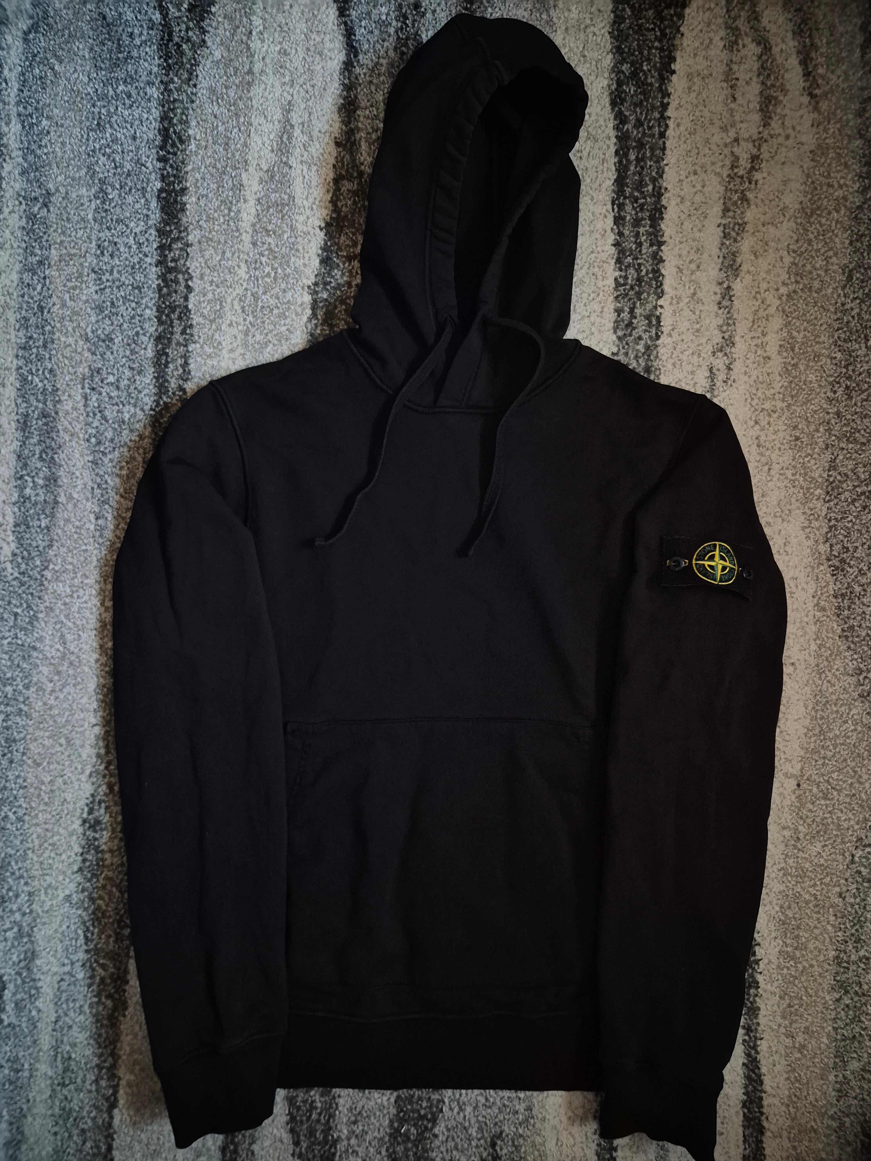Stone Island Hoodie Black L