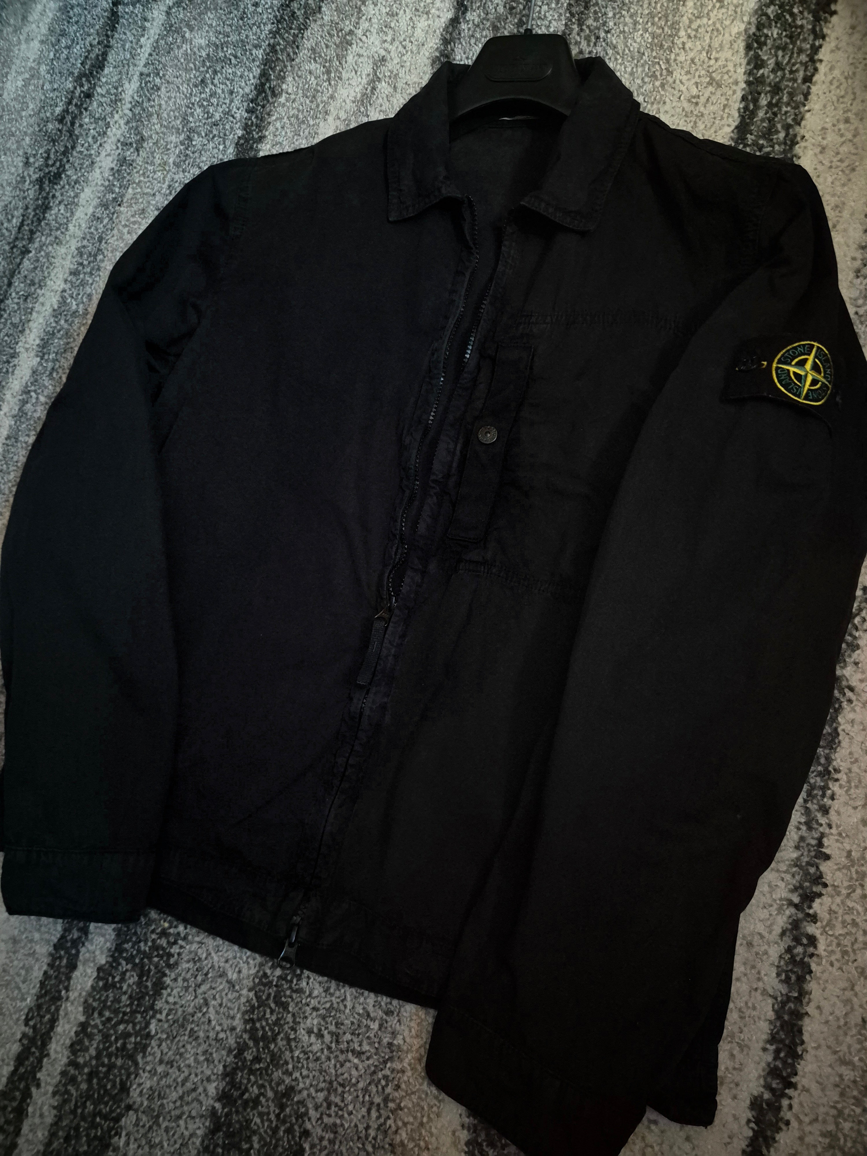 Stone Island Overshirt Black L
