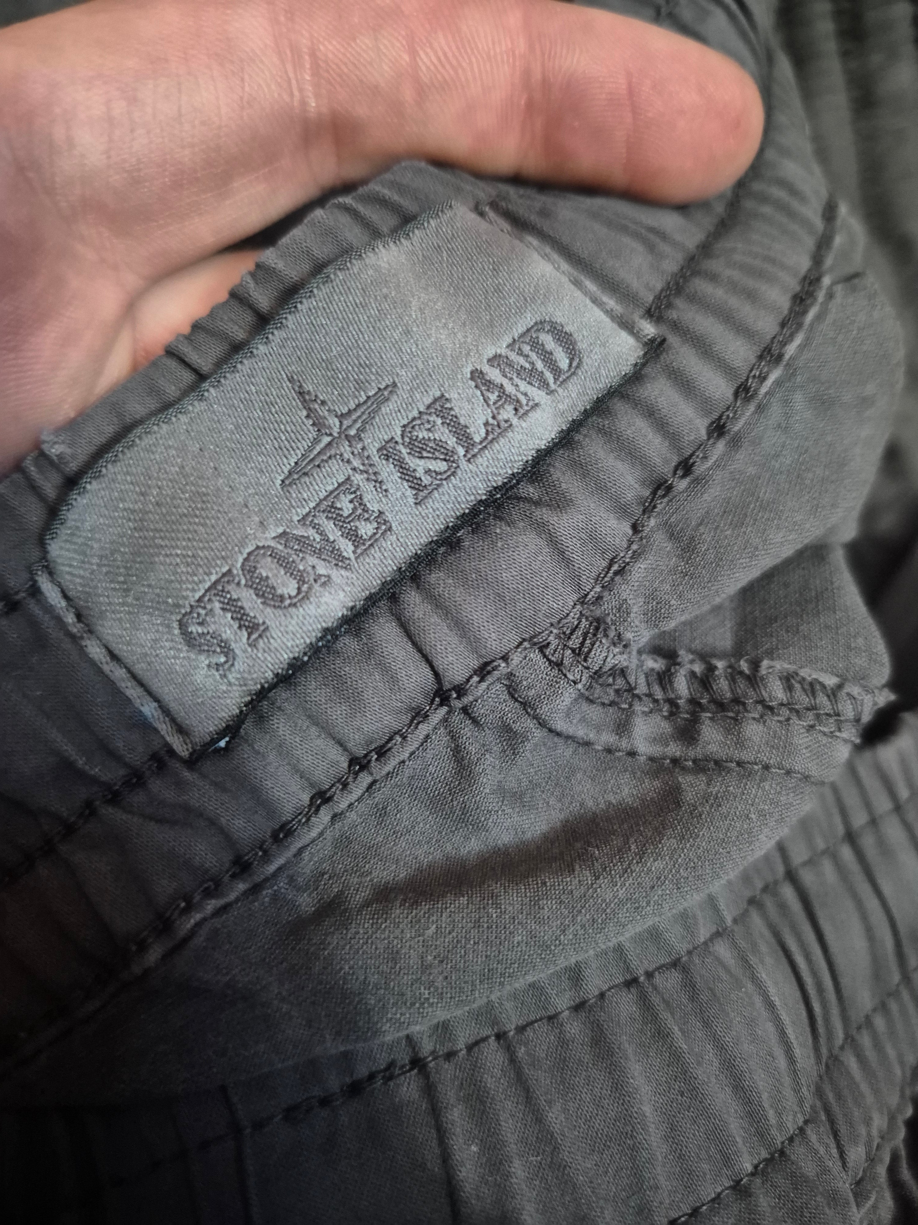 Stone Island Ghost Cargo Pants Grey W32