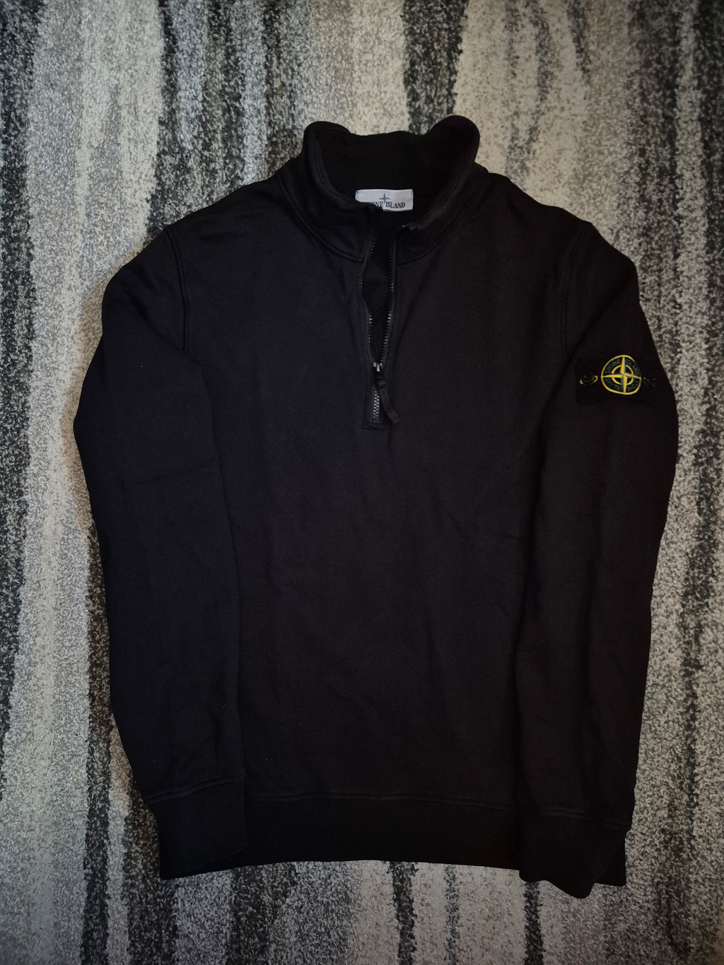 Stone Island Halfzip Black XL