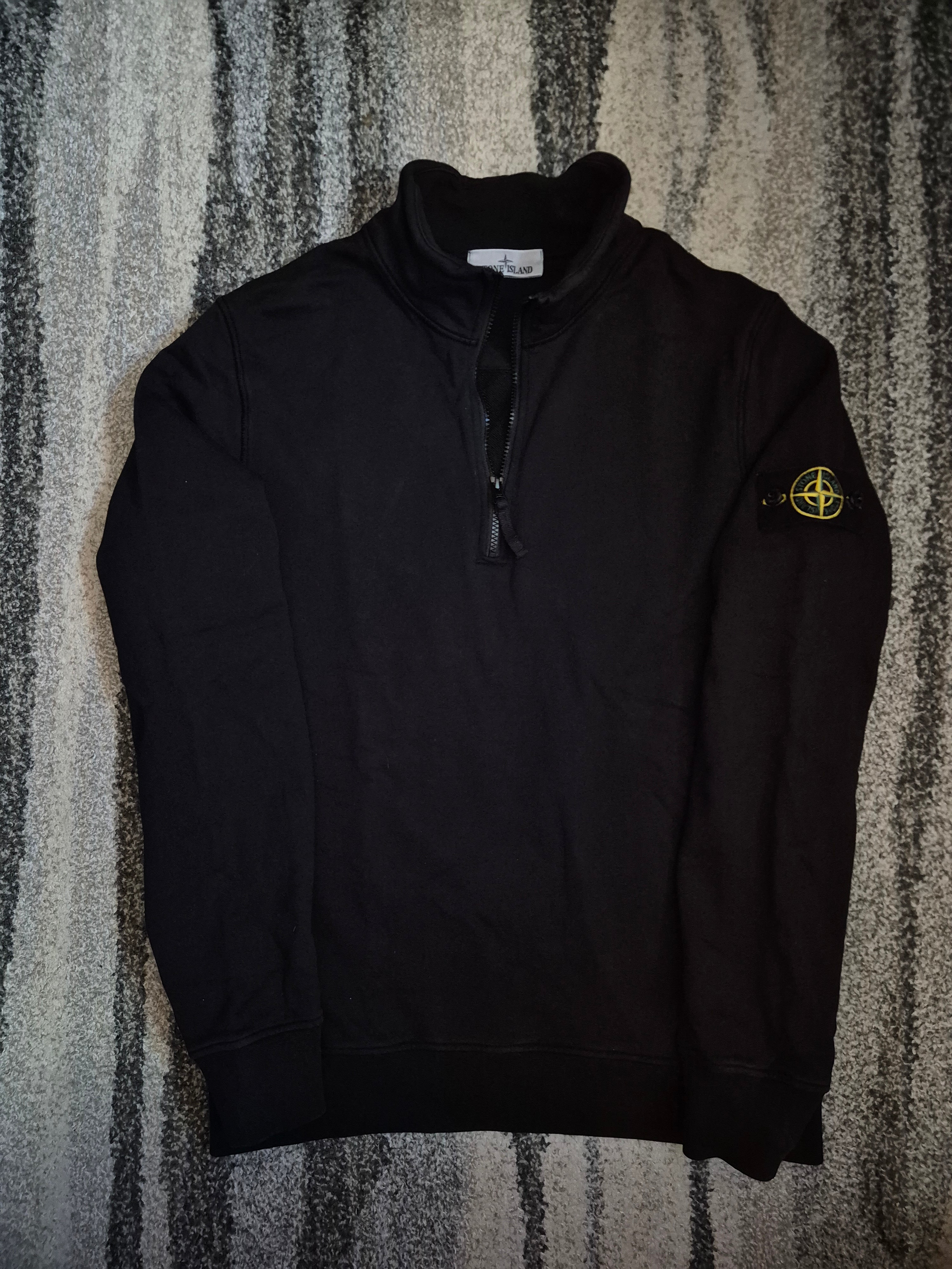 Stone Island Halfzip Black XL